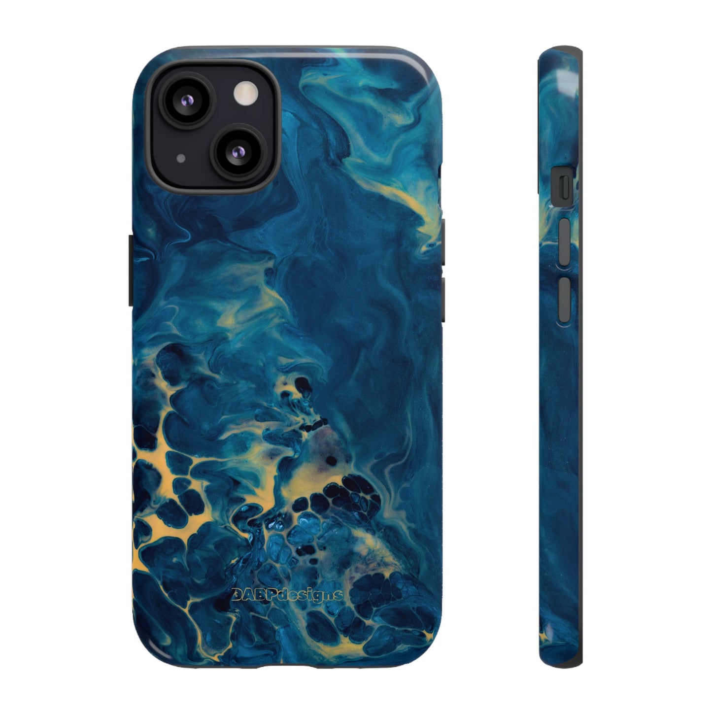 Tough Phone Case for iPhone, Samsung and Google Pixel - DABPdesigns Acrylic Abstract Design (v3)