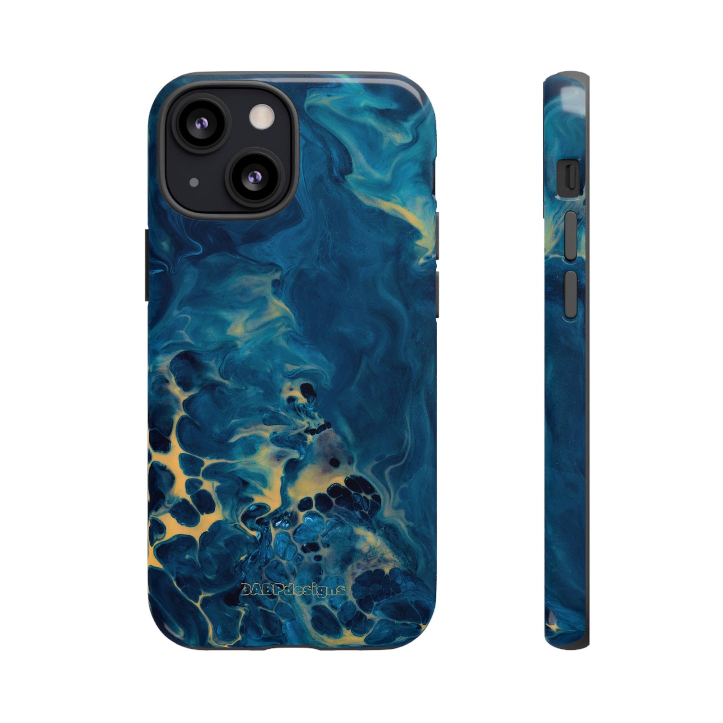 Tough Phone Case for iPhone, Samsung and Google Pixel - DABPdesigns Acrylic Abstract Design (v3)
