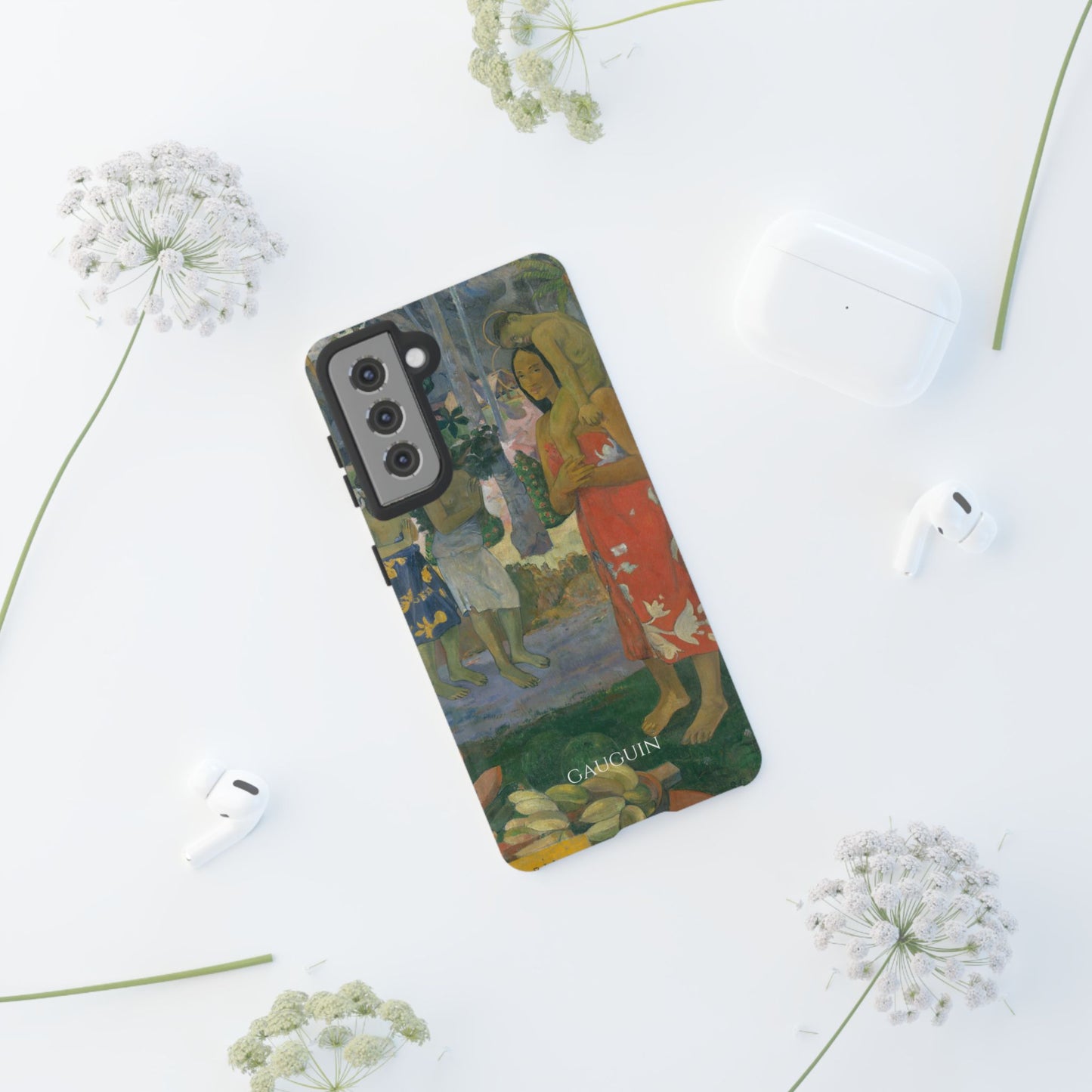 Tough Phone Case for iPhone, Samsung and Google Pixel - Gauguin, Ia Orana Maria (Hail Mary) (1891)