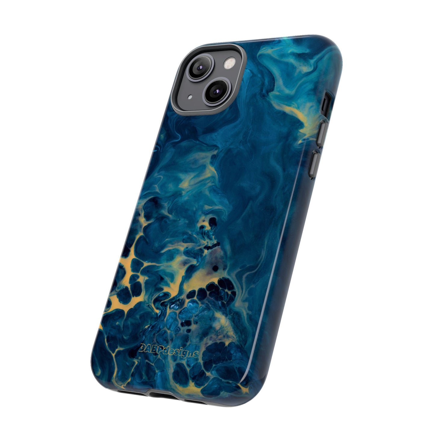 Tough Phone Case for iPhone, Samsung and Google Pixel - DABPdesigns Acrylic Abstract Design (v3)