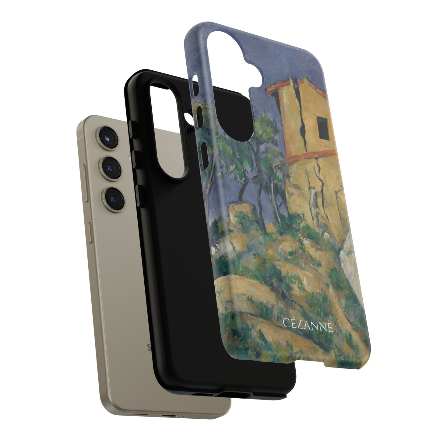 Tough Phone Case for iPhone, Samsung and Google Pixel - Cézanne, House with the Cracked Walls (1892-94)