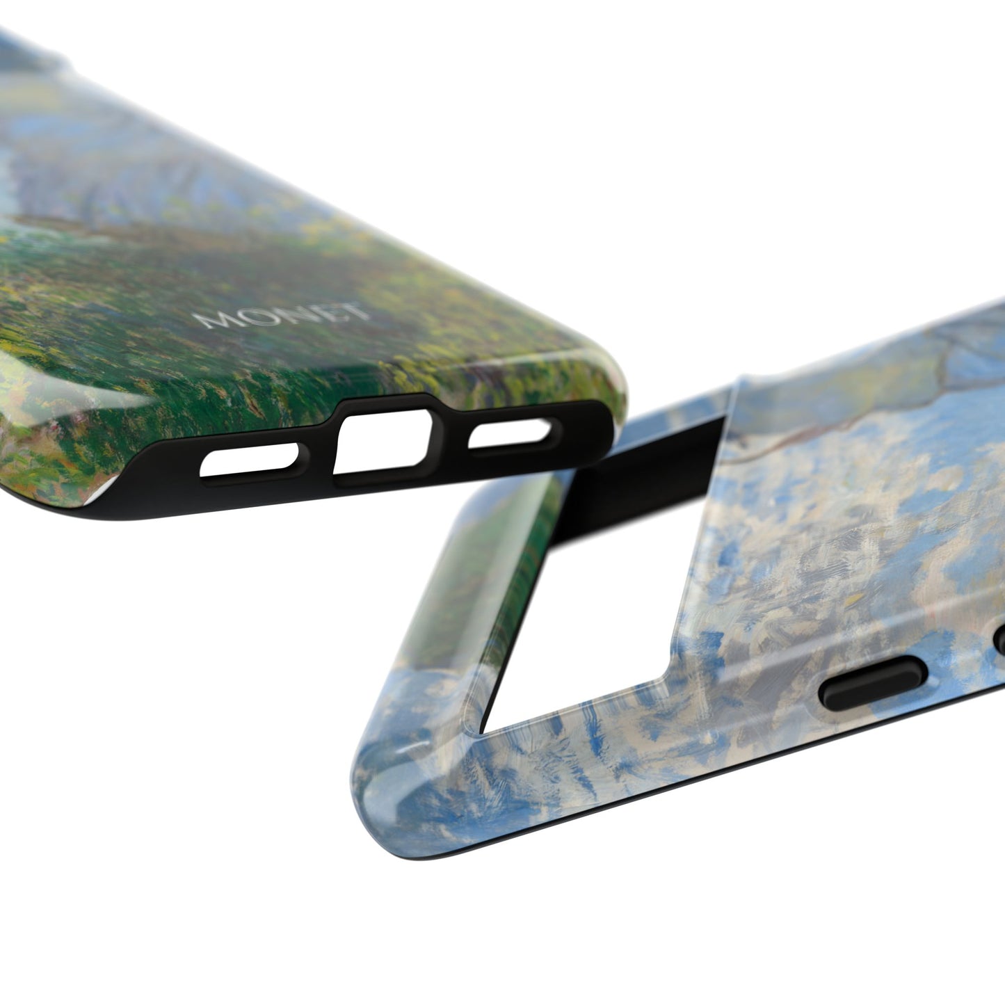 Tough Phone Case for iPhone, Samsung and Google Pixel - Monet, Woman with a Parasol - Madame Monet and Her Son (1875)