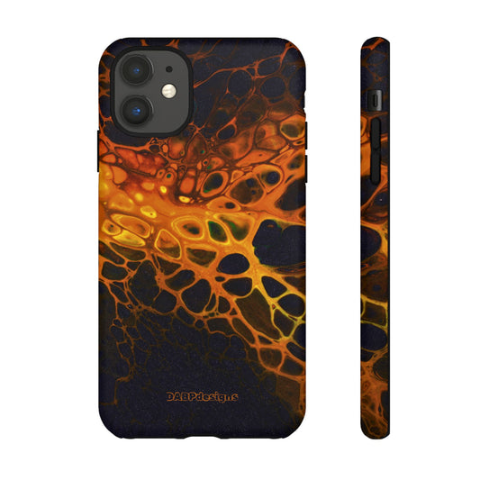 Tough Phone Case for iPhone, Samsung and Google Pixel - DABPdesigns Acrylic Abstract Design (v2)