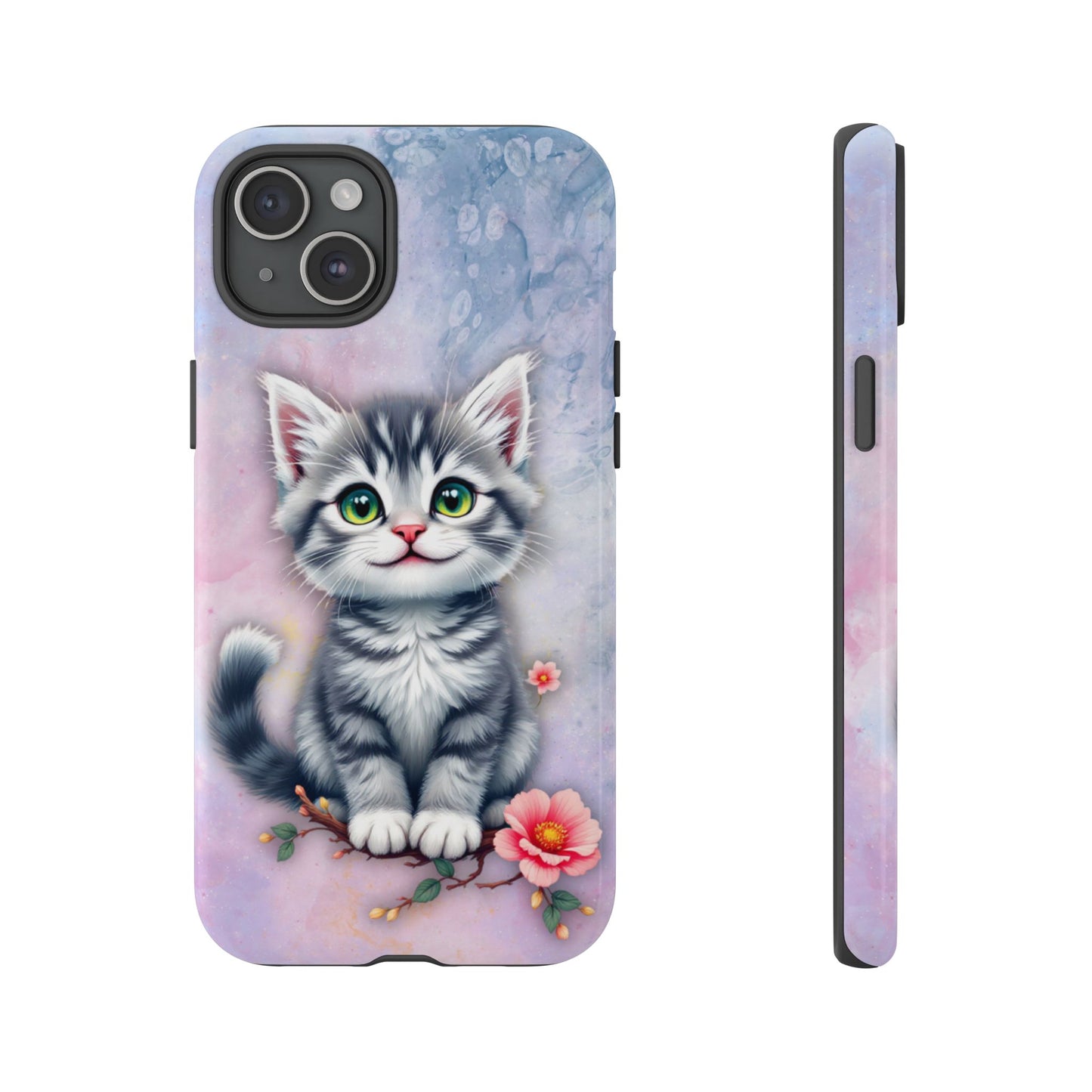 Tough Phone Case for iPhone, Samsung and Google Pixel - Dem Putty Tat Series (v1)