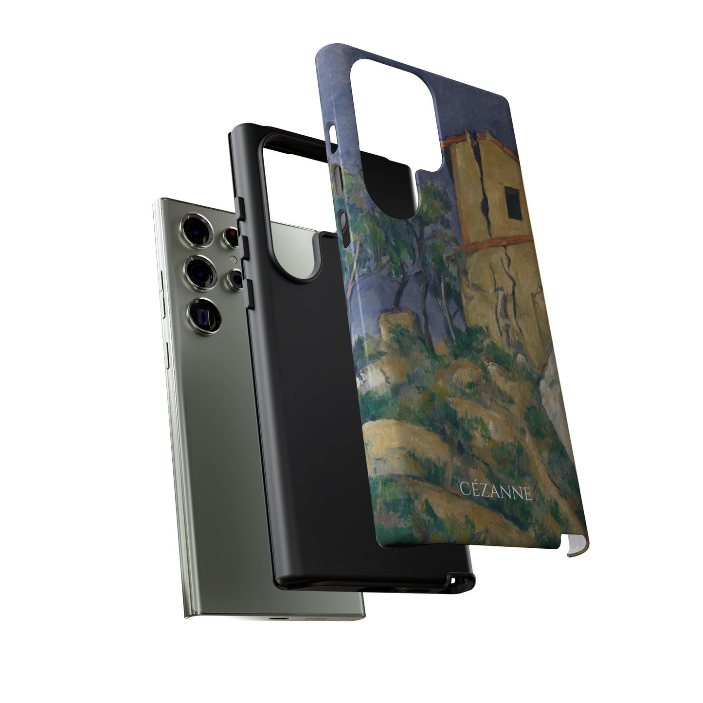 Tough Phone Case for iPhone, Samsung and Google Pixel - Cézanne, House with the Cracked Walls (1892-94)