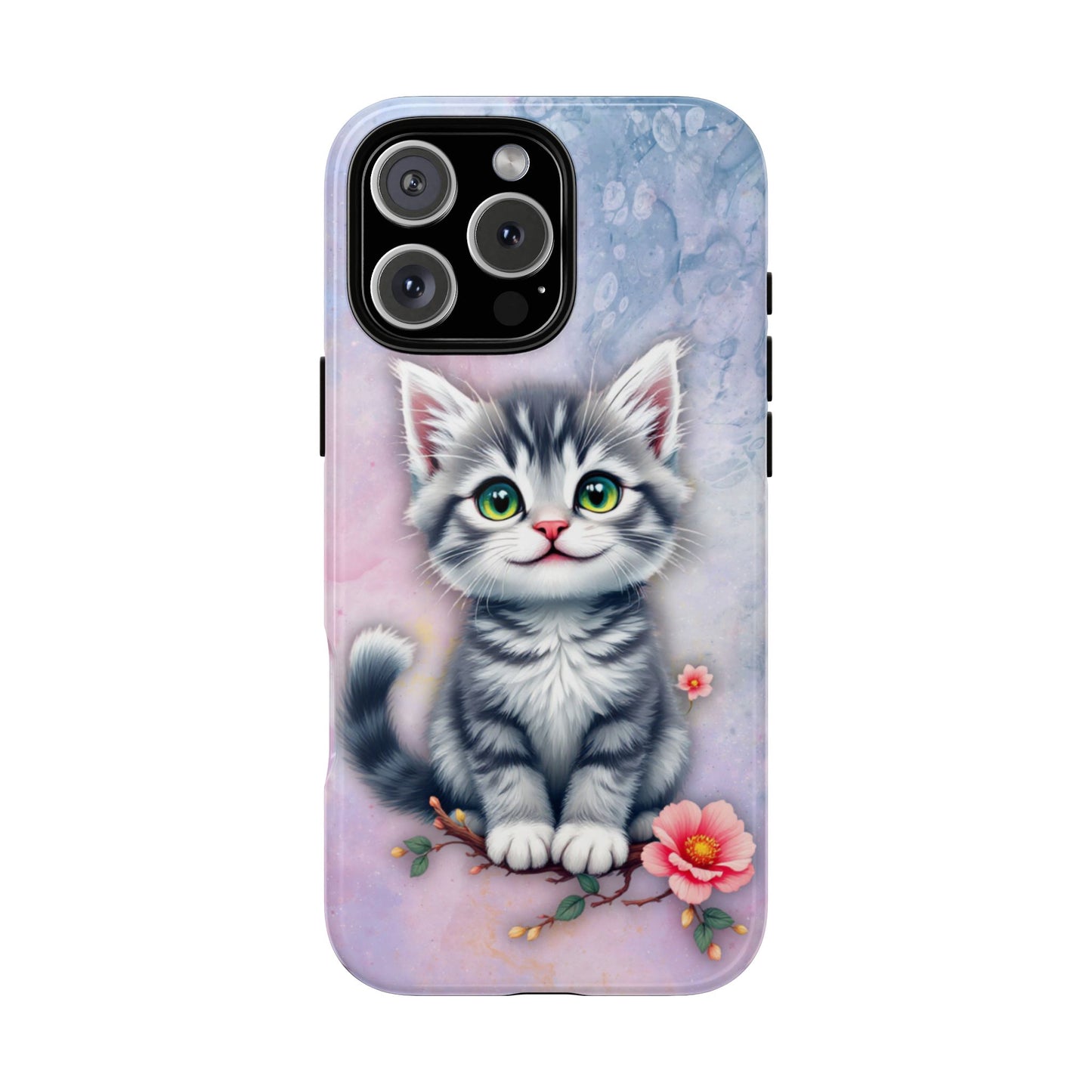 Tough Phone Case for iPhone, Samsung and Google Pixel - Dem Putty Tat Series (v1)
