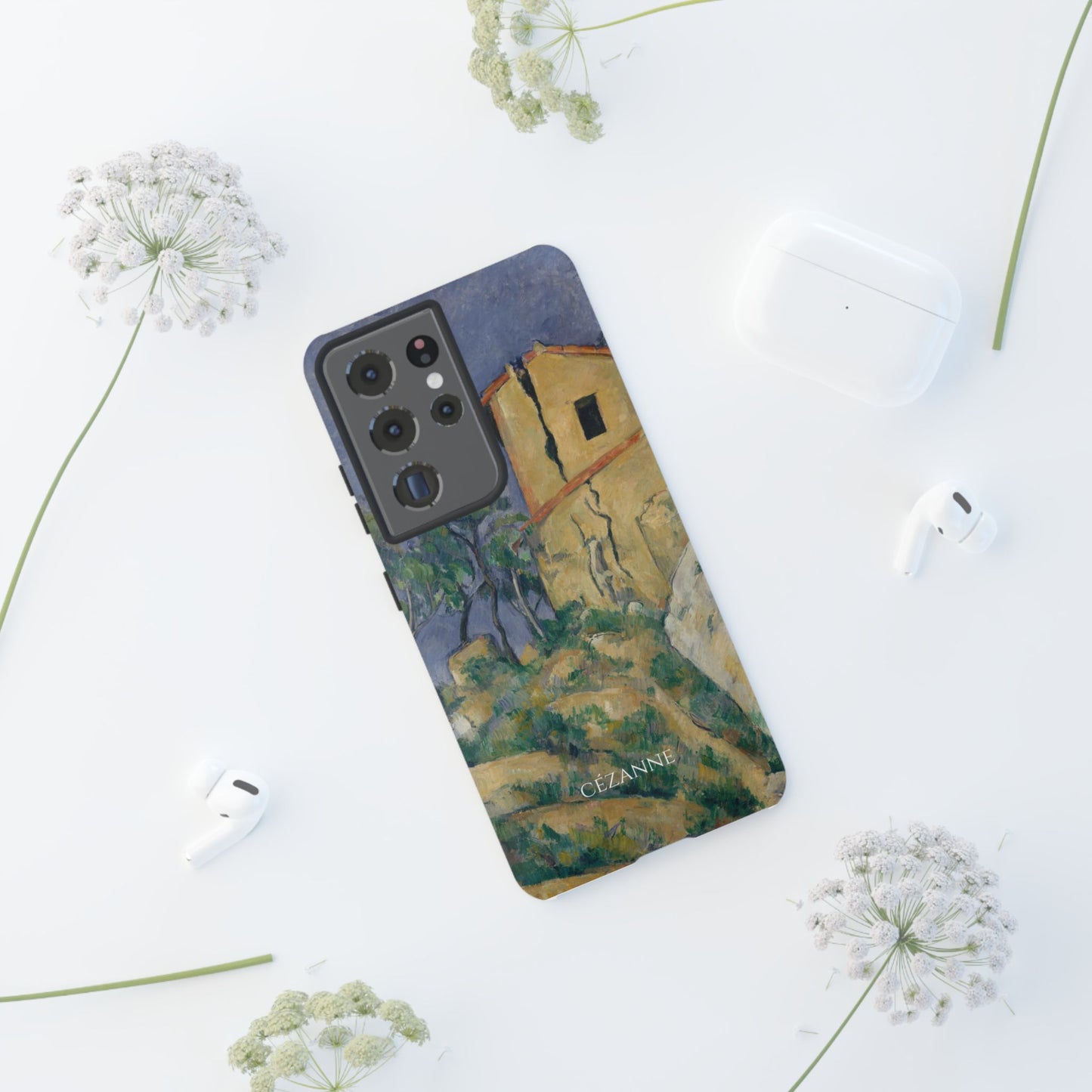 Tough Phone Case for iPhone, Samsung and Google Pixel - Cézanne, House with the Cracked Walls (1892-94)