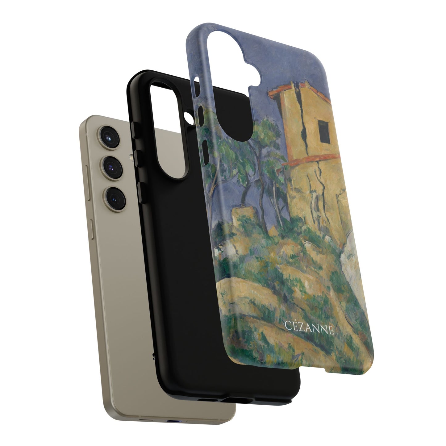 Tough Phone Case for iPhone, Samsung and Google Pixel - Cézanne, House with the Cracked Walls (1892-94)