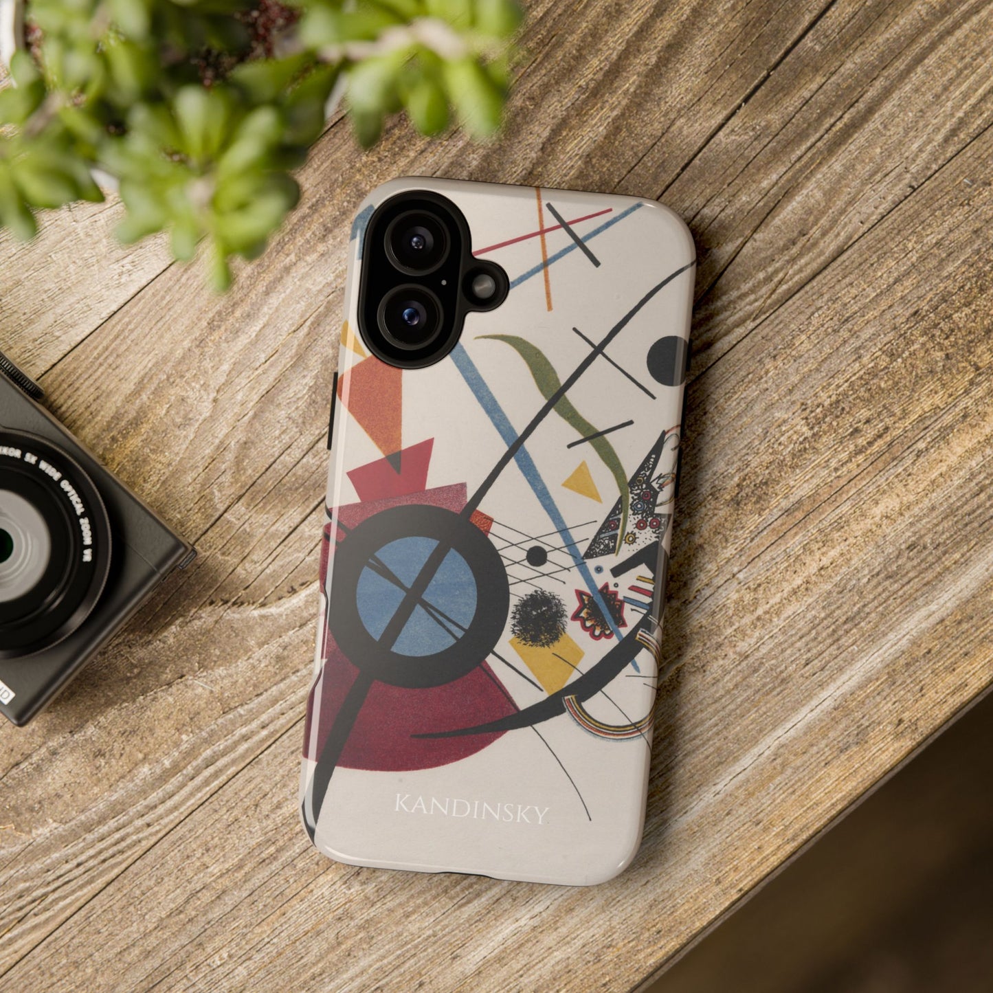 Tough Phone Case for iPhone, Samsung and Google Pixel - Kandinsky, Violett (1923)