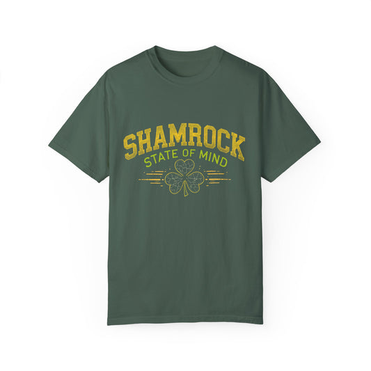 Comfort Colors 1717 Unisex Garment-Dyed T-shirt - Shamrock State of Mind St. Patrick’s Day Design