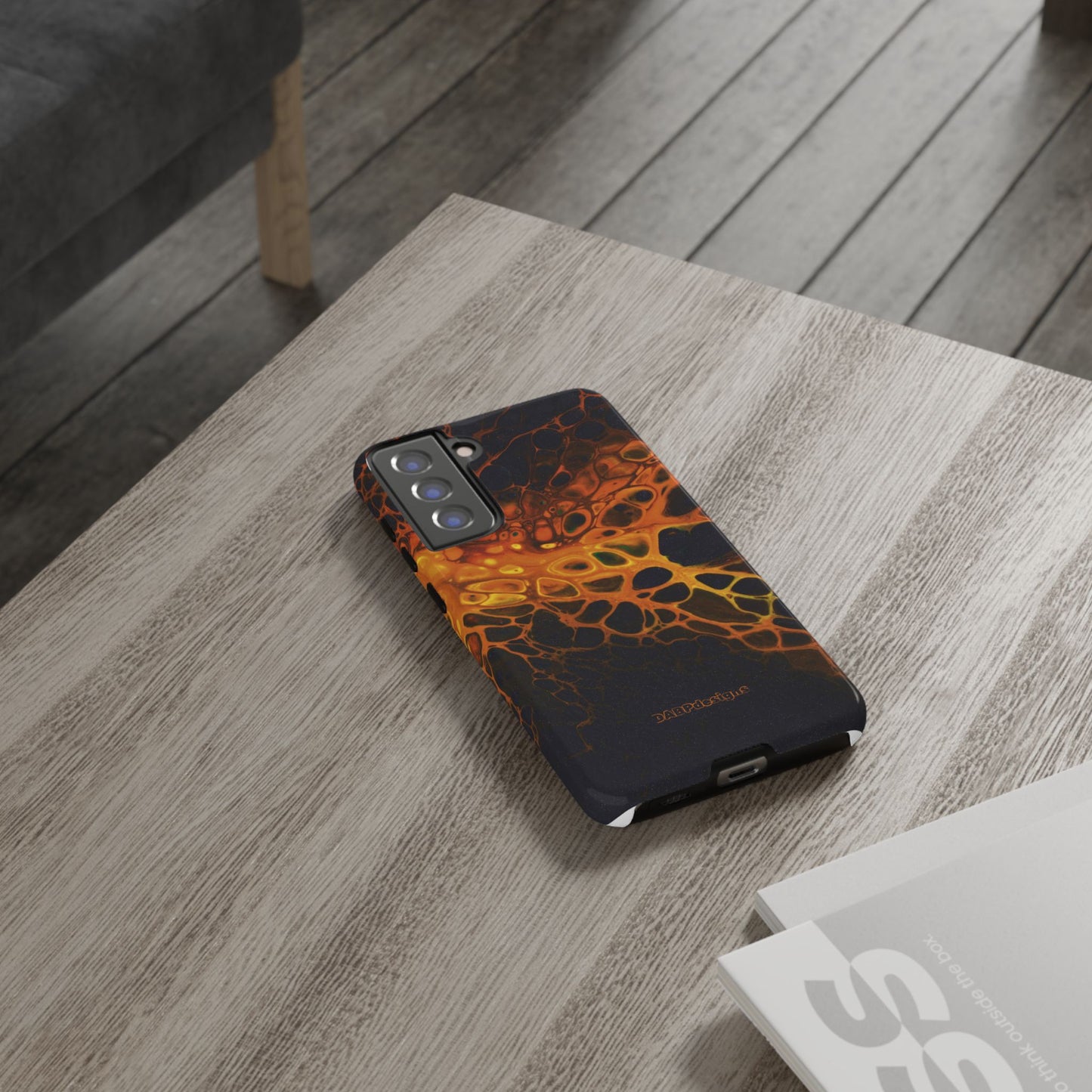 Tough Phone Case for iPhone, Samsung and Google Pixel - DABPdesigns Acrylic Abstract Design (v2)