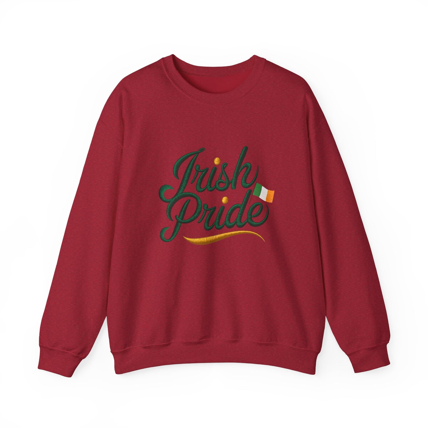 Gildan 18000 Unisex Heavy Blend™ Crewneck Sweatshirt - Irish Pride St. Patrick’s Day Design