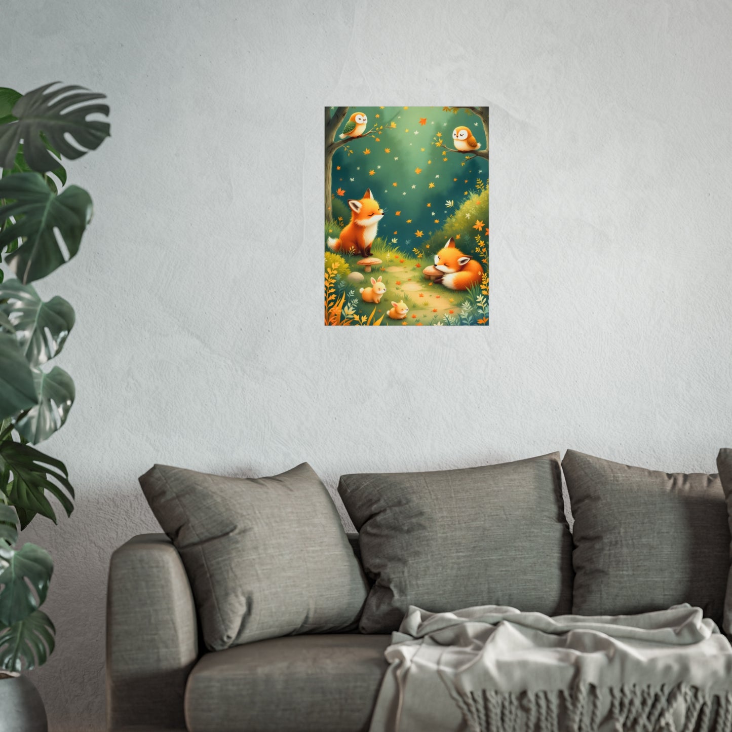 Autumn Forest Friends - Cozy Woodland Animals