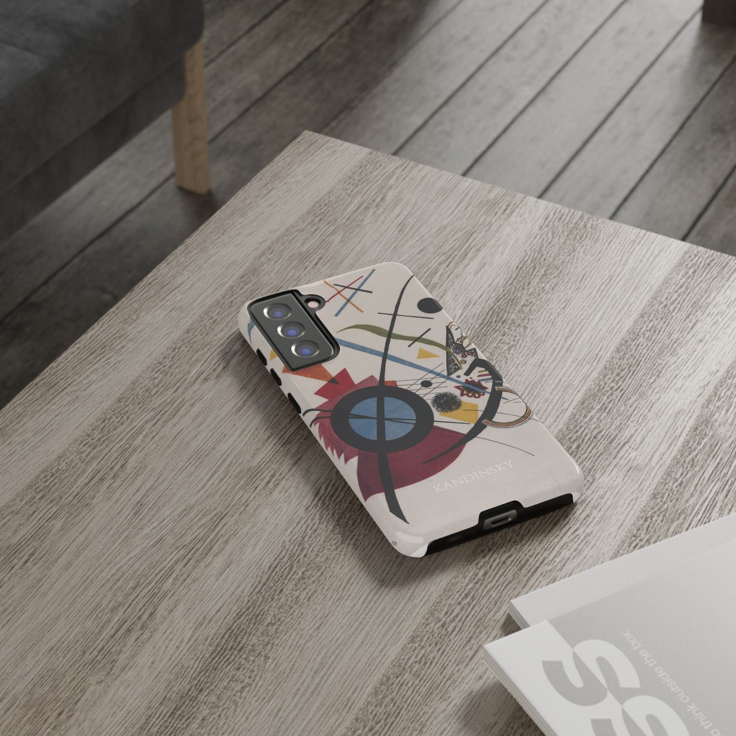 Tough Phone Case for iPhone, Samsung and Google Pixel - Kandinsky, Violett (1923)