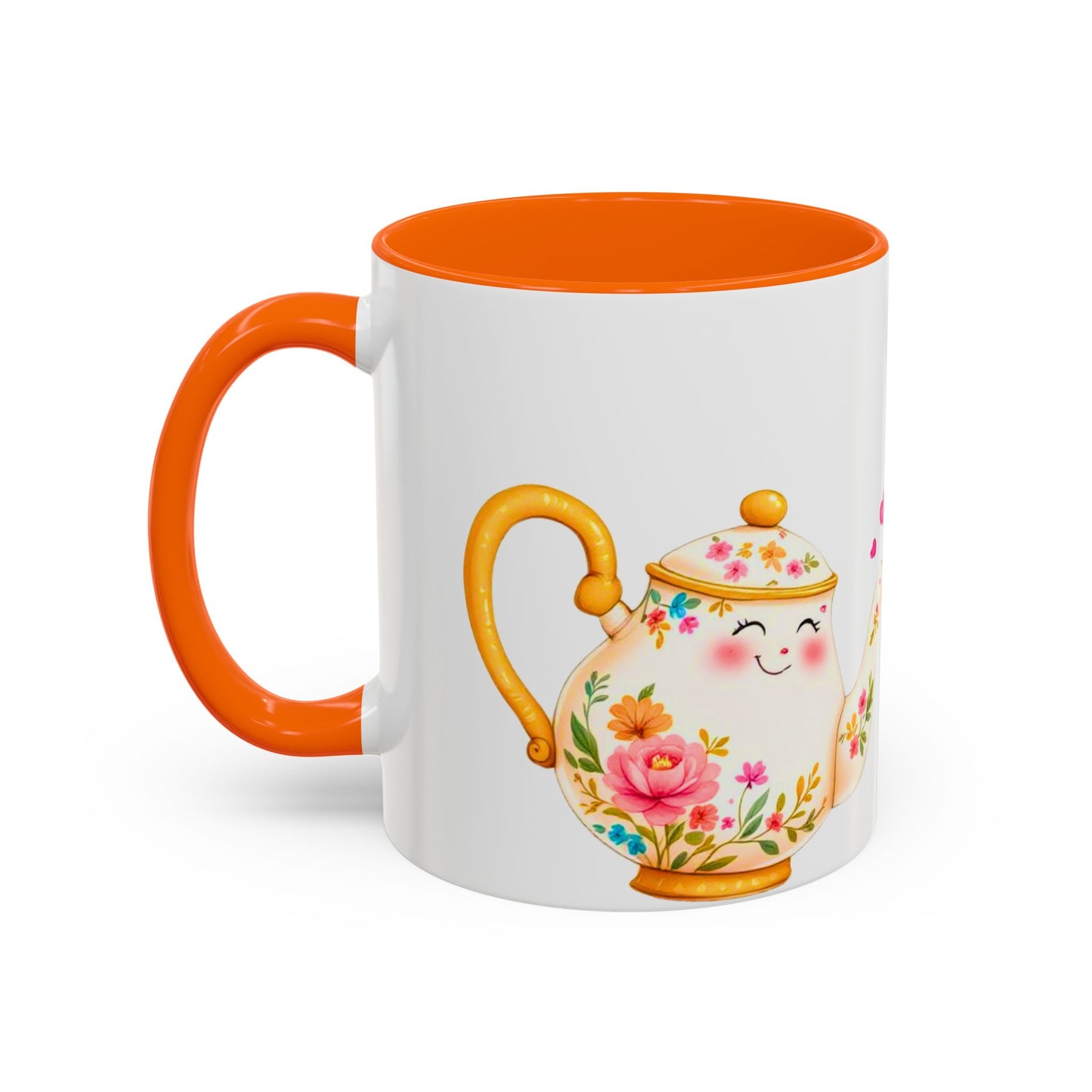 You're My Perfect Blend - Floral Accent Ceramic Mug (11oz, 15oz)