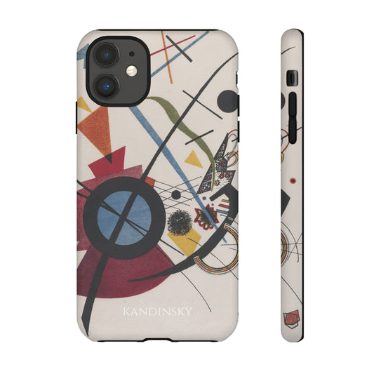 Tough Phone Case for iPhone, Samsung and Google Pixel - Kandinsky, Violett (1923)