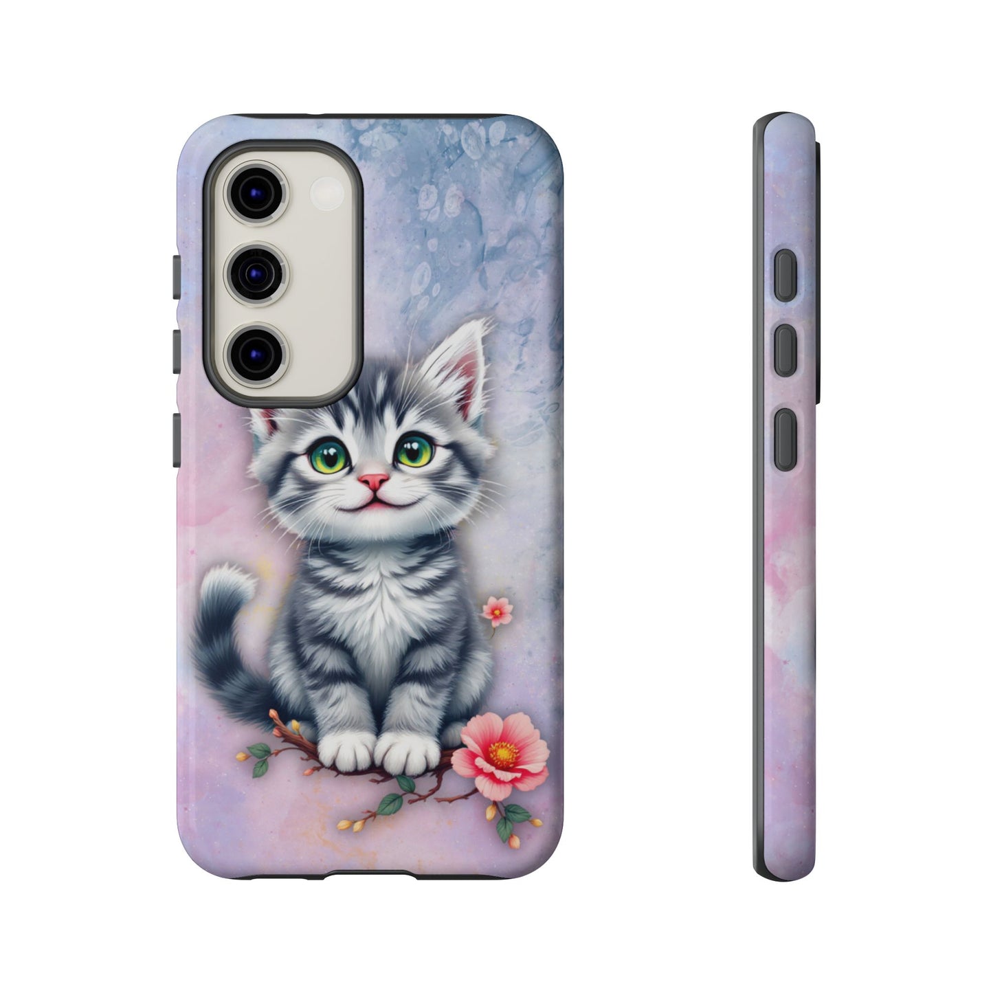 Tough Phone Case for iPhone, Samsung and Google Pixel - Dem Putty Tat Series (v1)