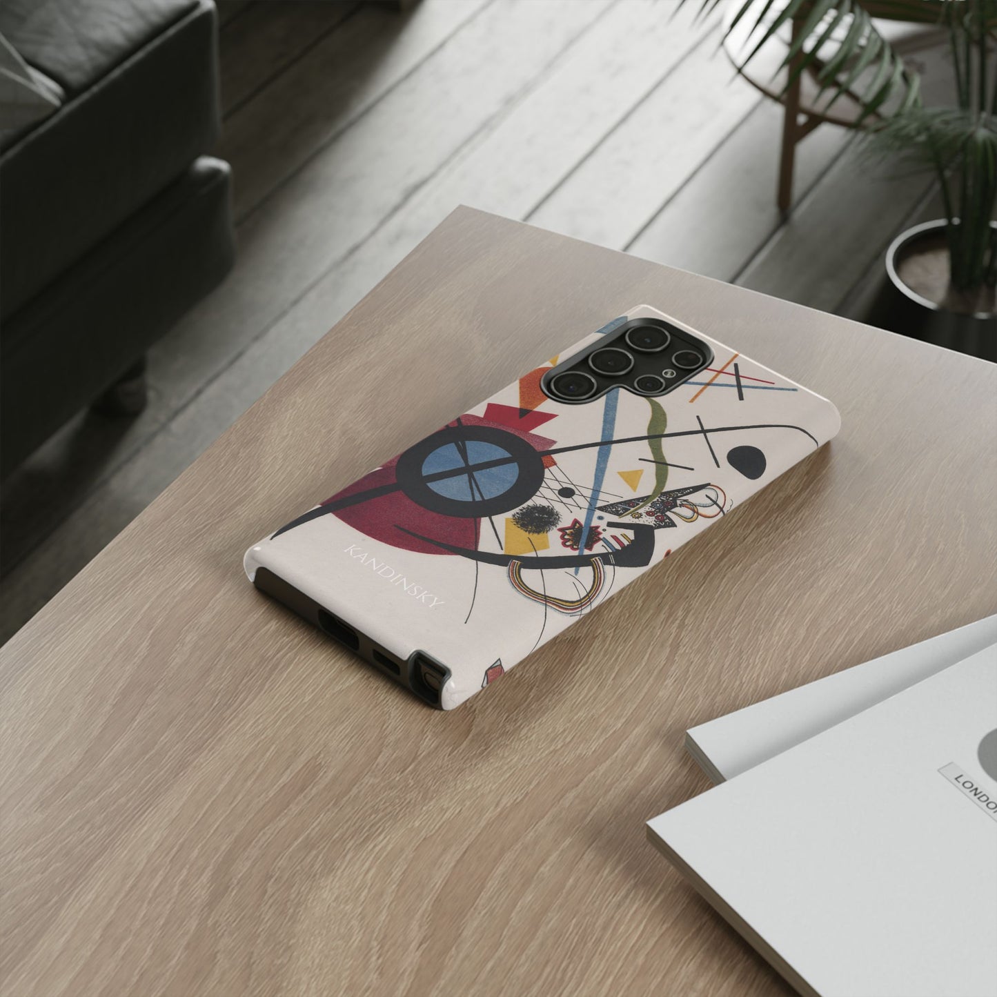 Tough Phone Case for iPhone, Samsung and Google Pixel - Kandinsky, Violett (1923)