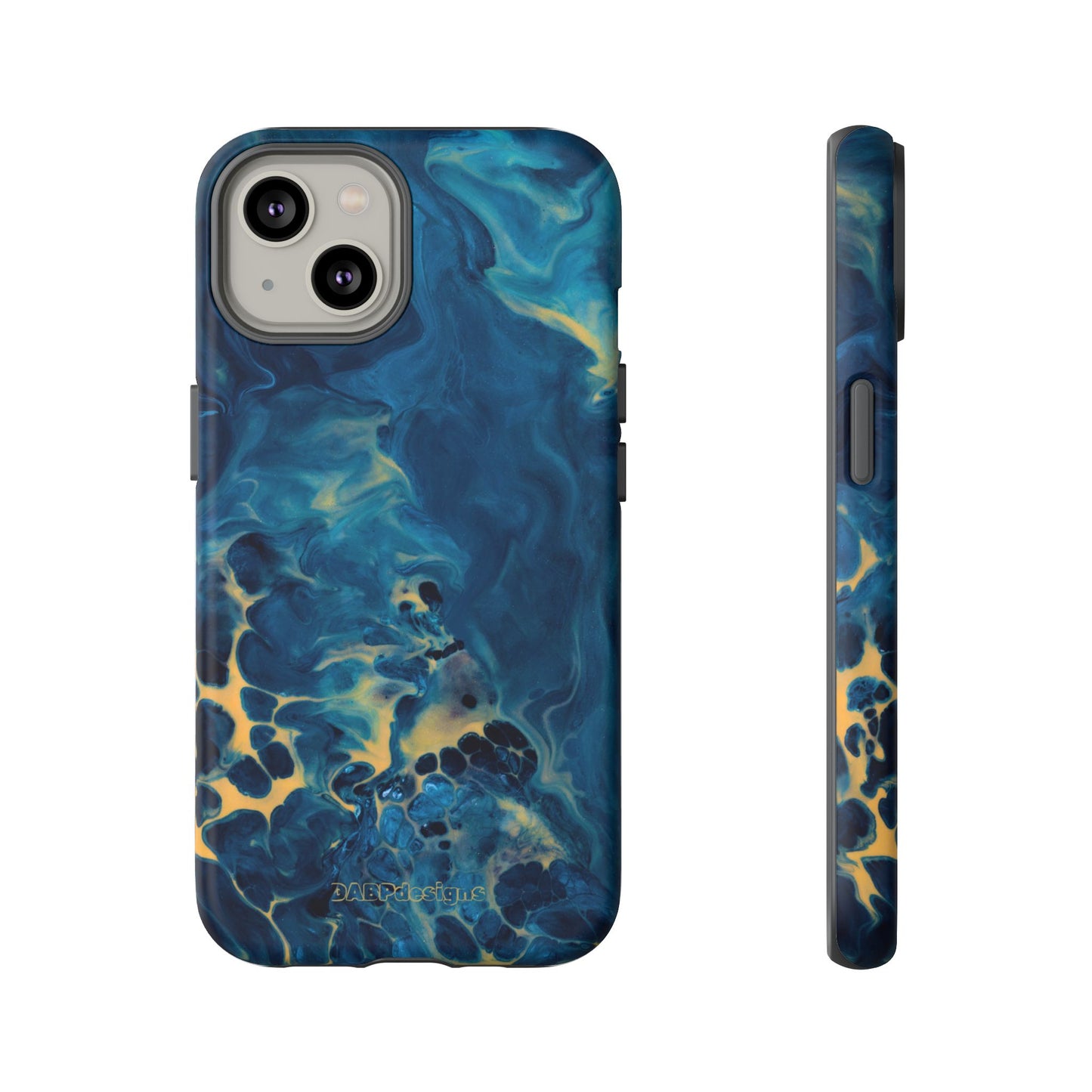 Tough Phone Case for iPhone, Samsung and Google Pixel - DABPdesigns Acrylic Abstract Design (v3)