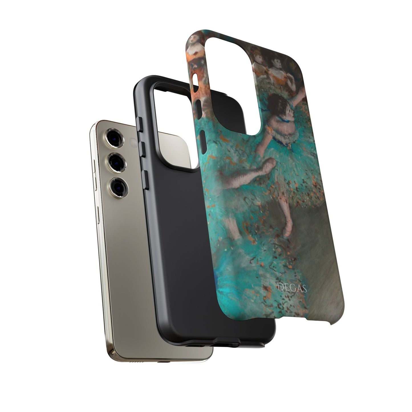 Tough Phone Case for iPhone, Samsung and Google Pixel - Degas, The Green Dancer (1877-79)
