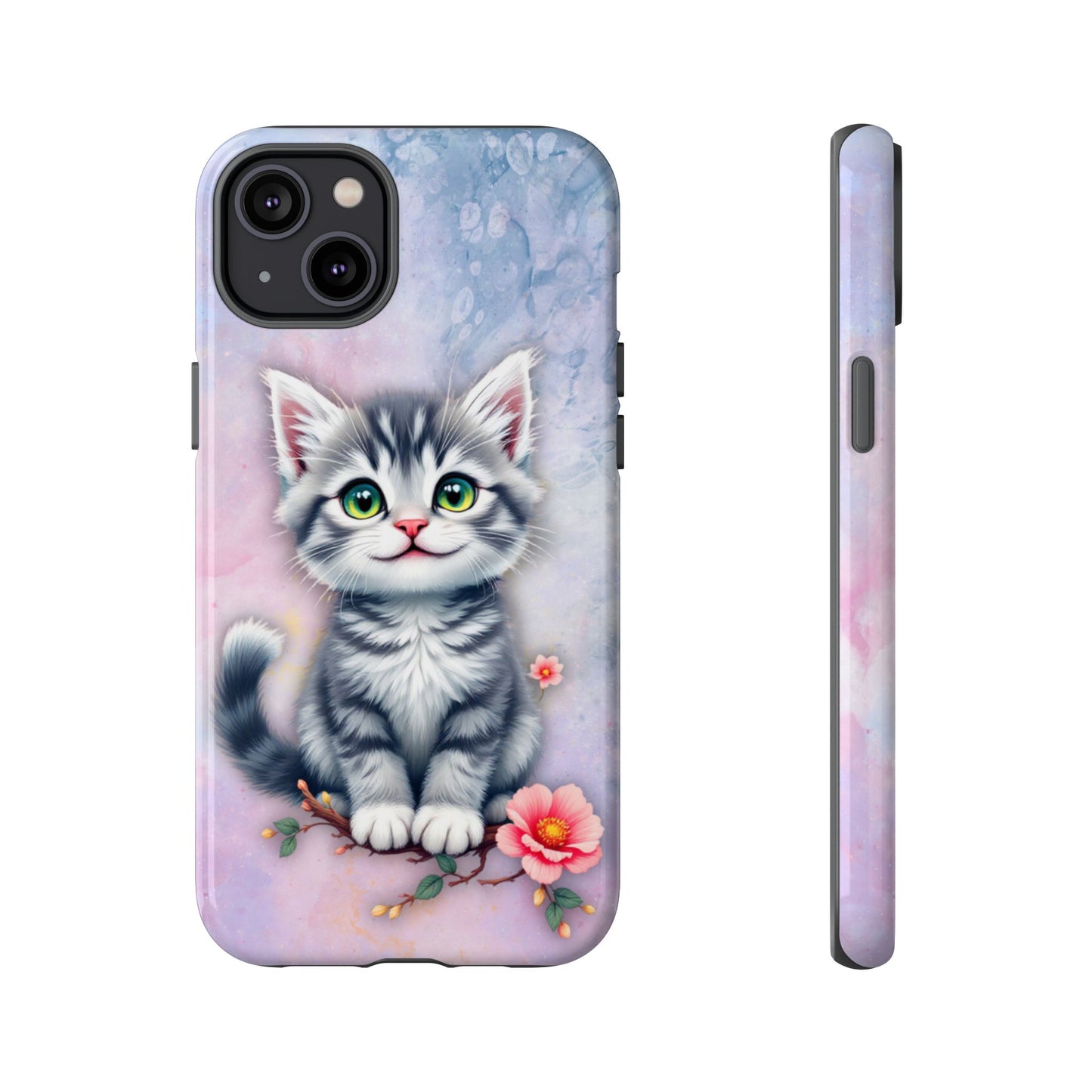 Tough Phone Case for iPhone, Samsung and Google Pixel - Dem Putty Tat Series (v1)