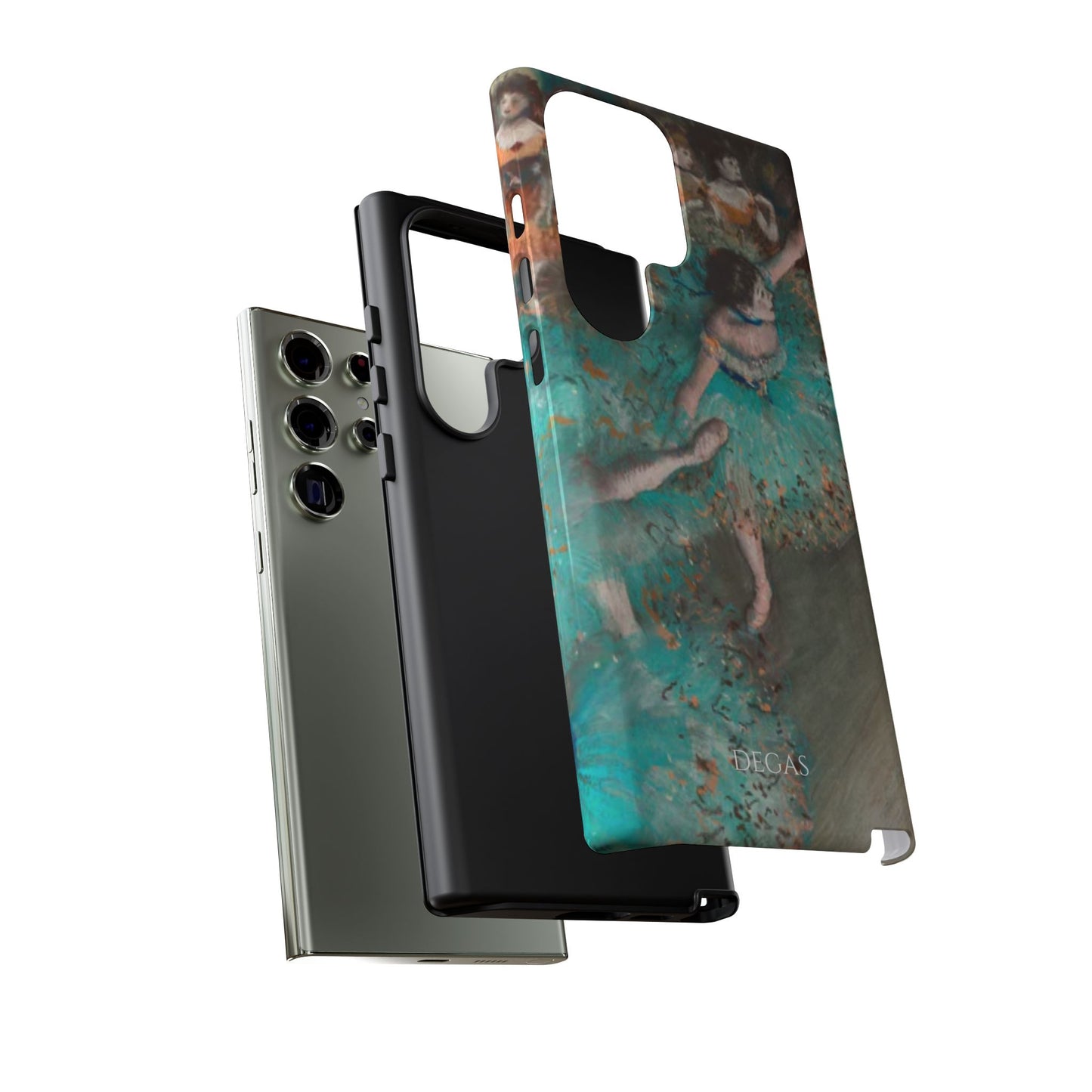 Tough Phone Case for iPhone, Samsung and Google Pixel - Degas, The Green Dancer (1877-79)