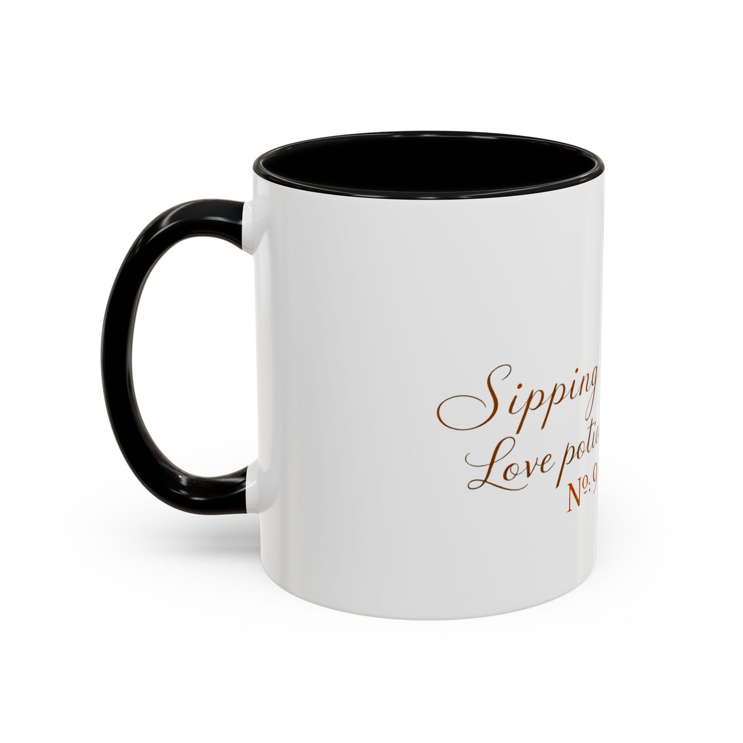 Sipping Love Potion No. 9 - Elegant Valentine Mug (11oz, 15oz)