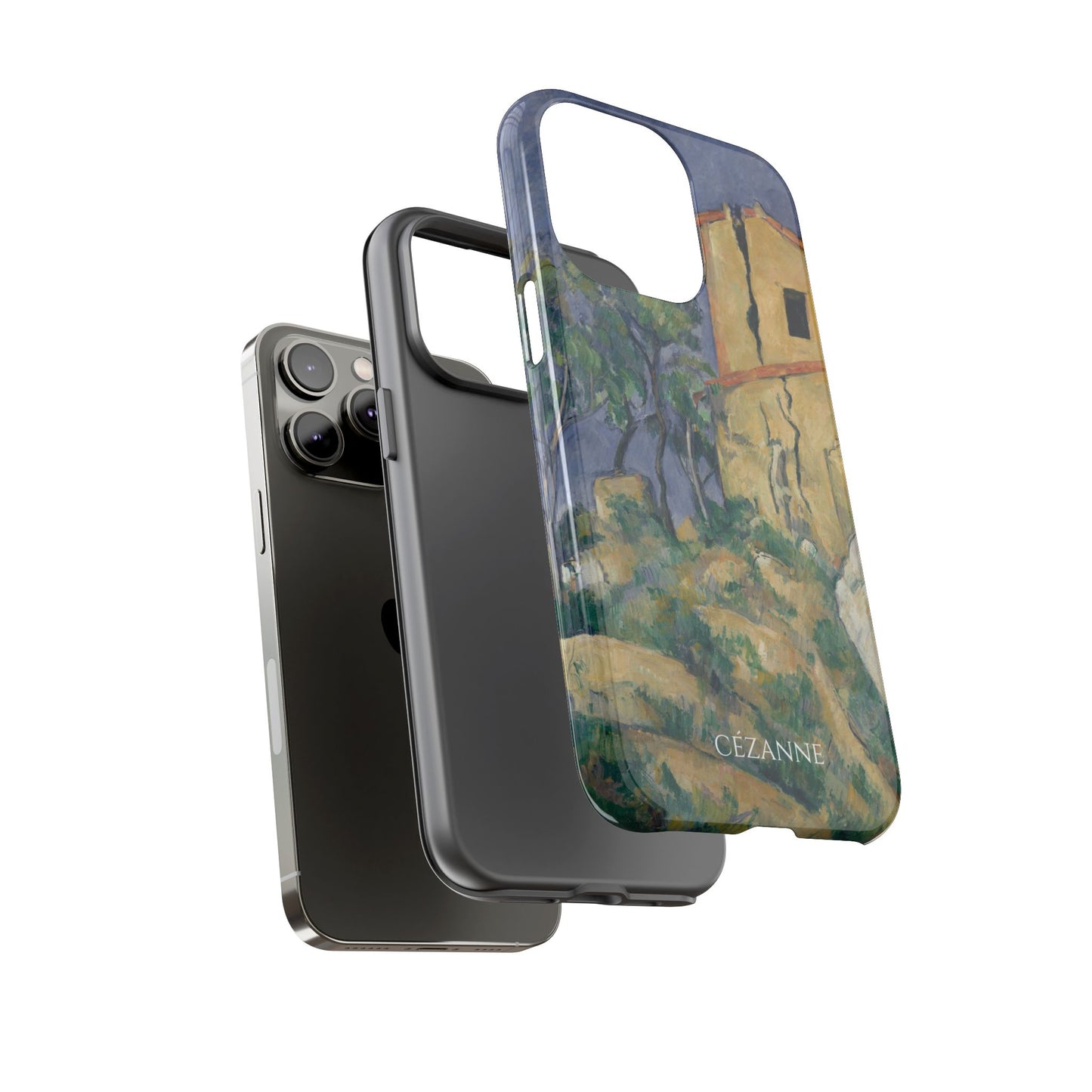 Tough Phone Case for iPhone, Samsung and Google Pixel - Cézanne, House with the Cracked Walls (1892-94)