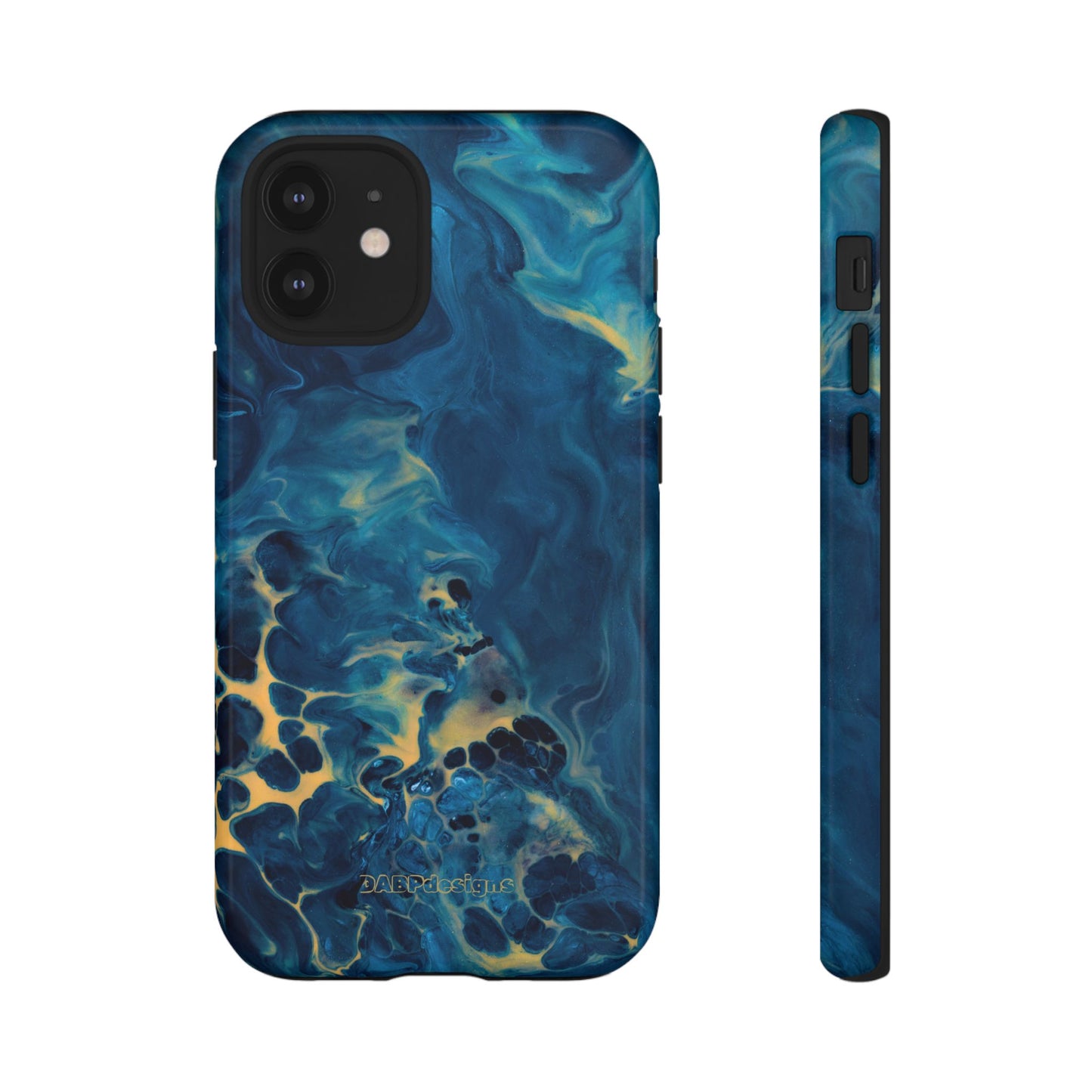 Tough Phone Case for iPhone, Samsung and Google Pixel - DABPdesigns Acrylic Abstract Design (v3)
