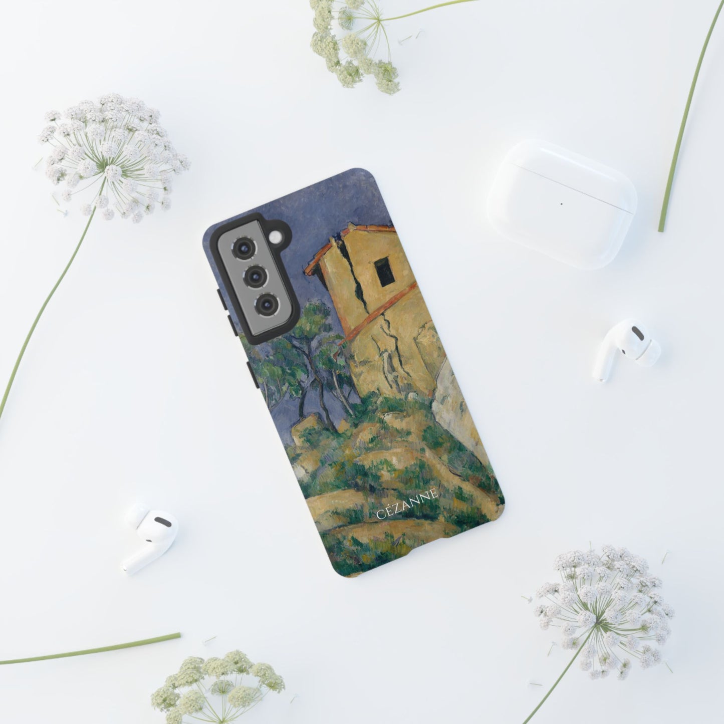 Tough Phone Case for iPhone, Samsung and Google Pixel - Cézanne, House with the Cracked Walls (1892-94)