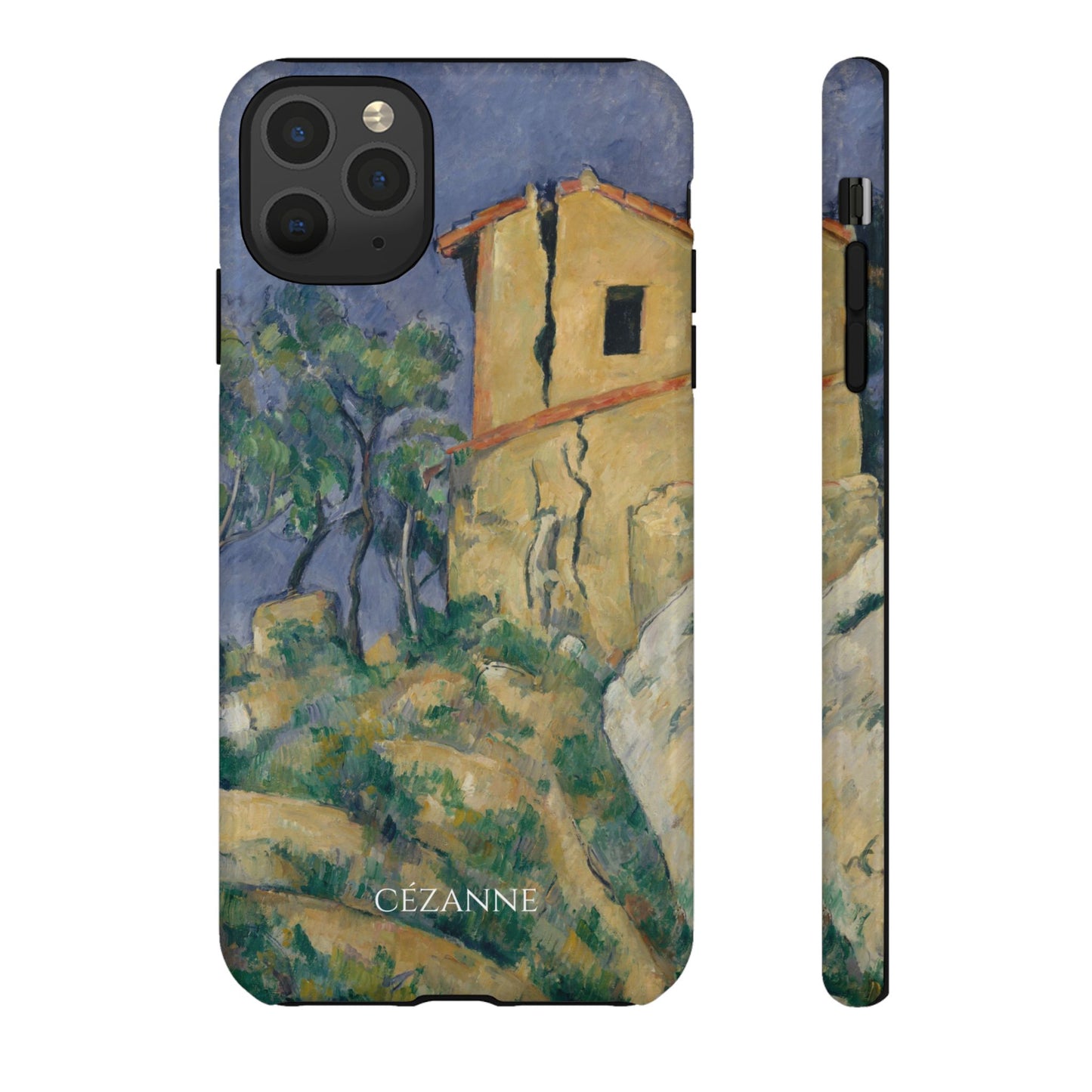 Tough Phone Case for iPhone, Samsung and Google Pixel - Cézanne, House with the Cracked Walls (1892-94)