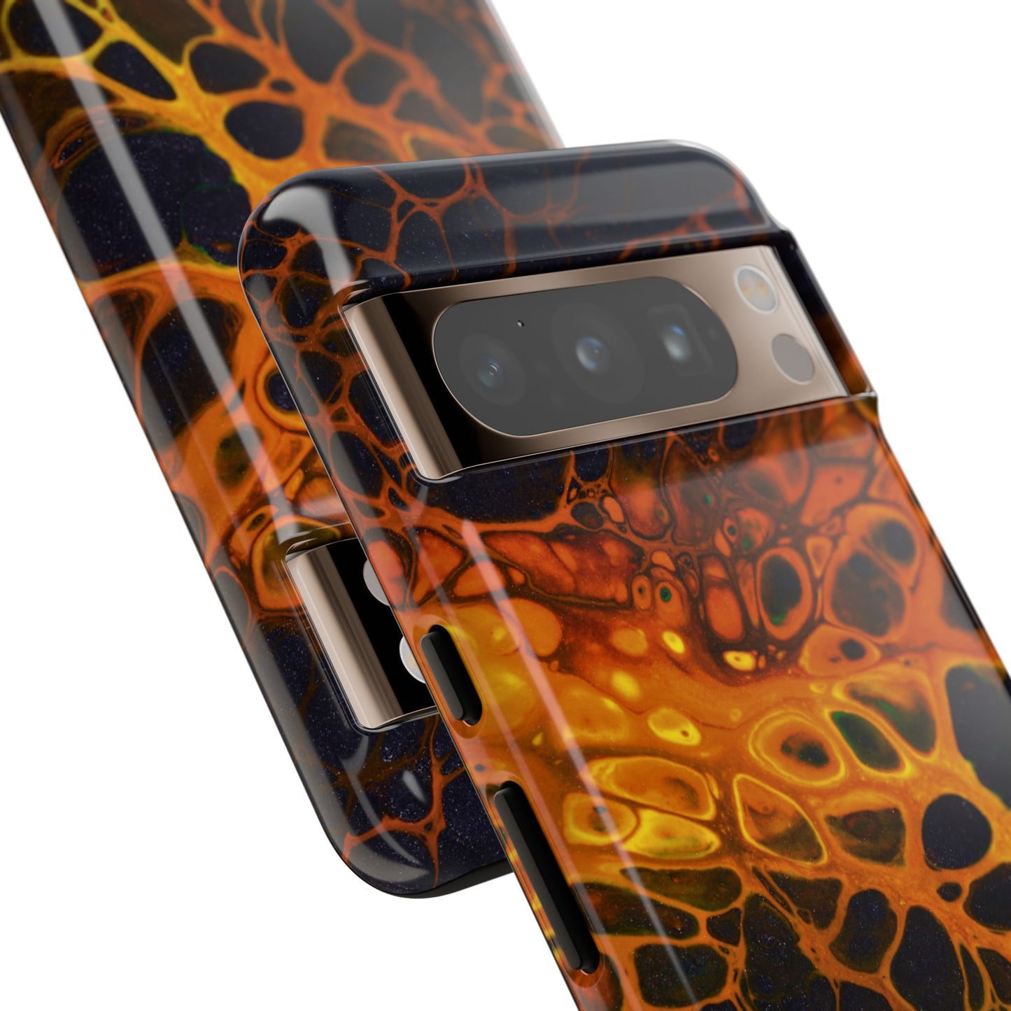 Tough Phone Case for iPhone, Samsung and Google Pixel - DABPdesigns Acrylic Abstract Design (v2)