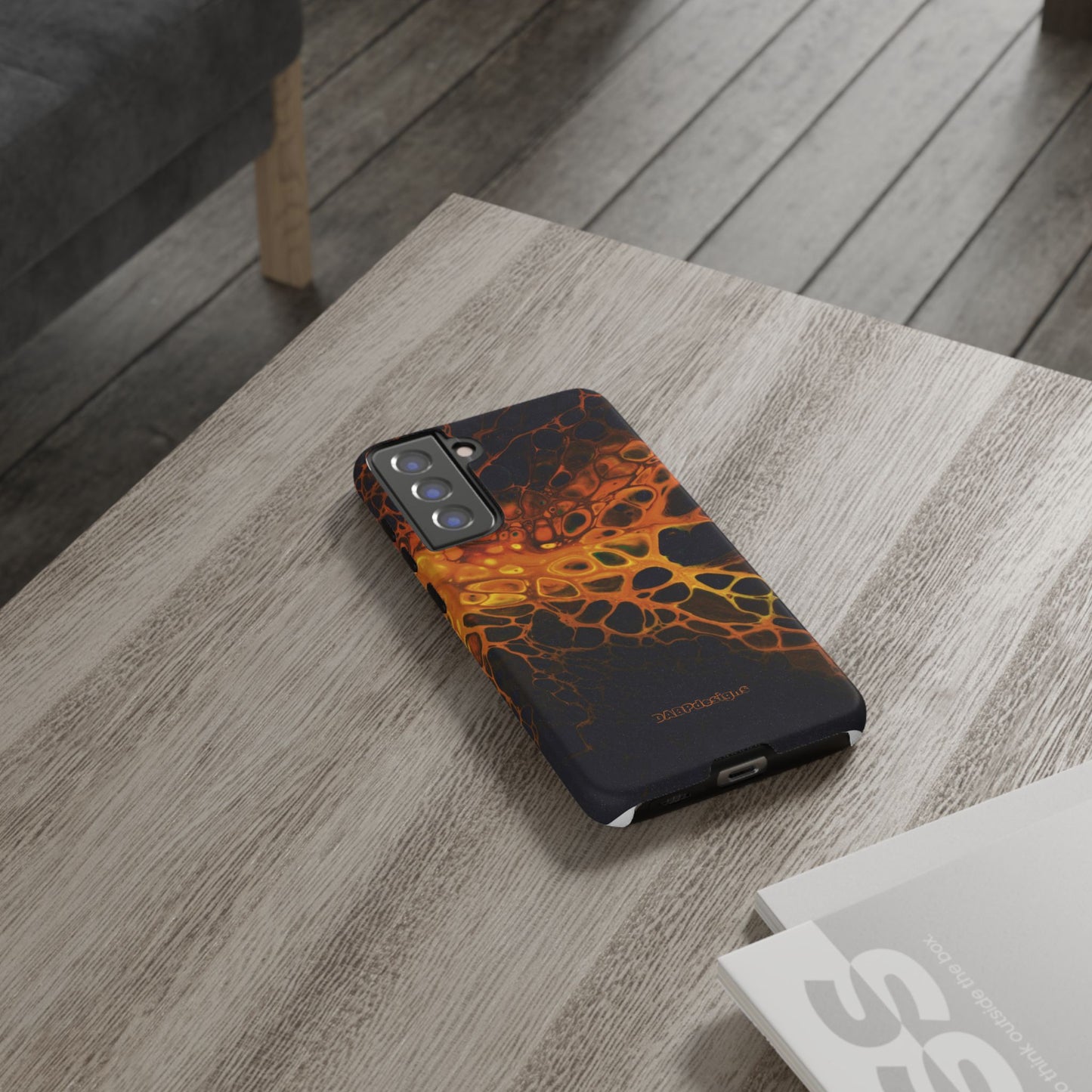 Tough Phone Case for iPhone, Samsung and Google Pixel - DABPdesigns Acrylic Abstract Design (v2)