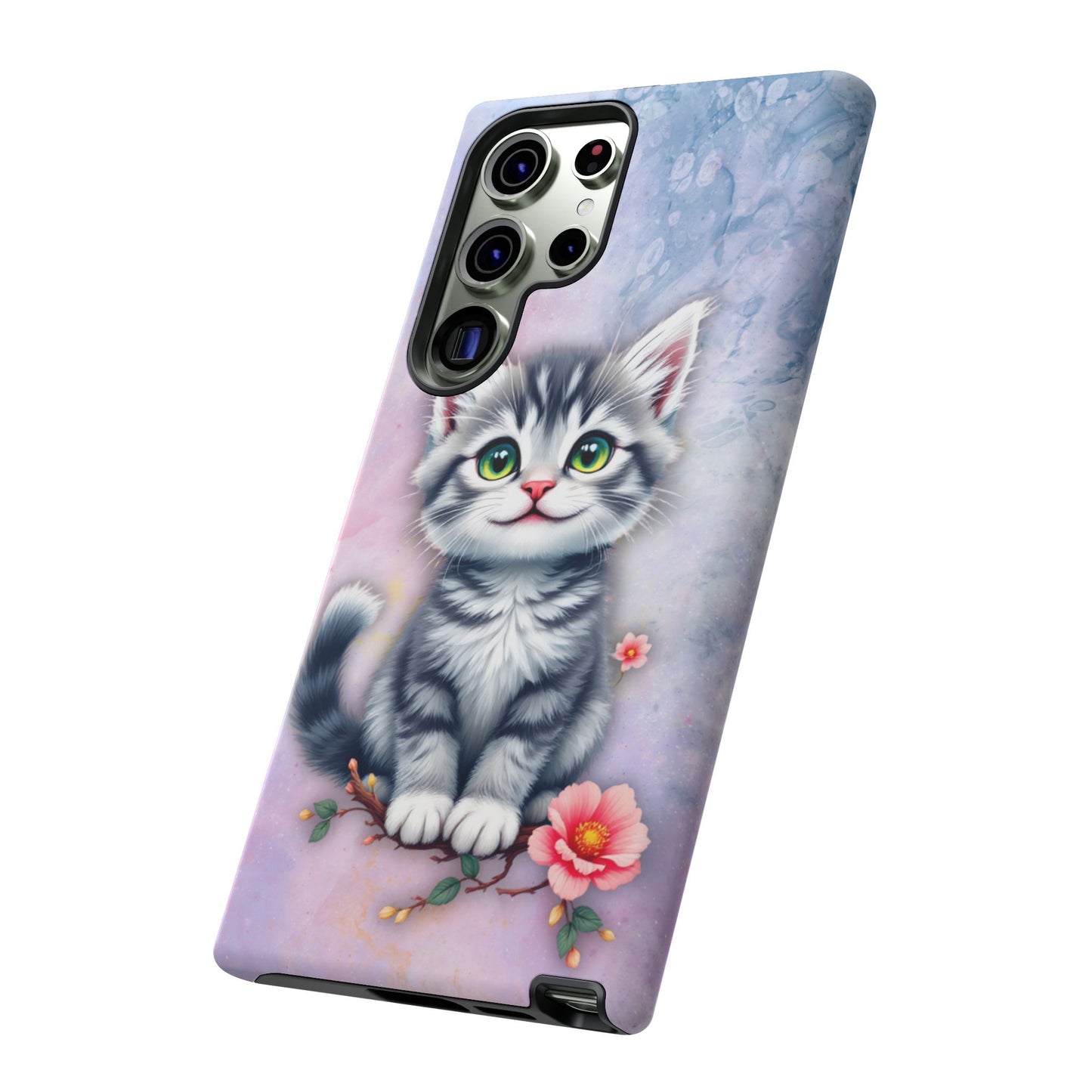 Tough Phone Case for iPhone, Samsung and Google Pixel - Dem Putty Tat Series (v1)