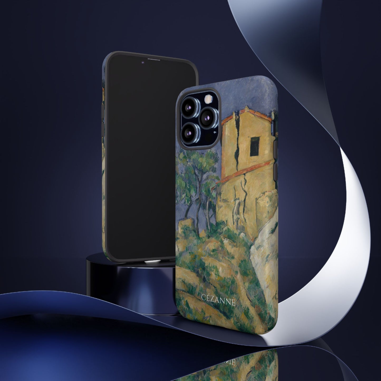 Tough Phone Case for iPhone, Samsung and Google Pixel - Cézanne, House with the Cracked Walls (1892-94)
