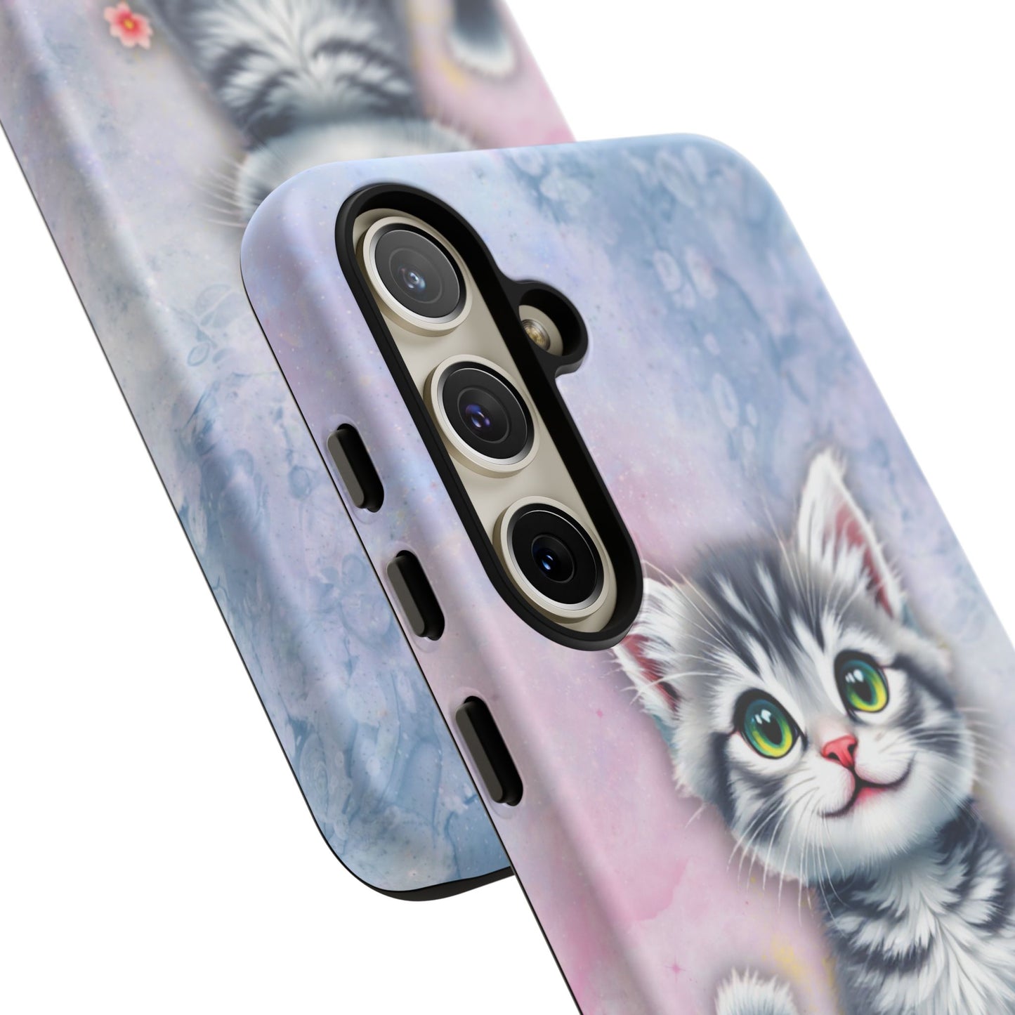 Tough Phone Case for iPhone, Samsung and Google Pixel - Dem Putty Tat Series (v1)