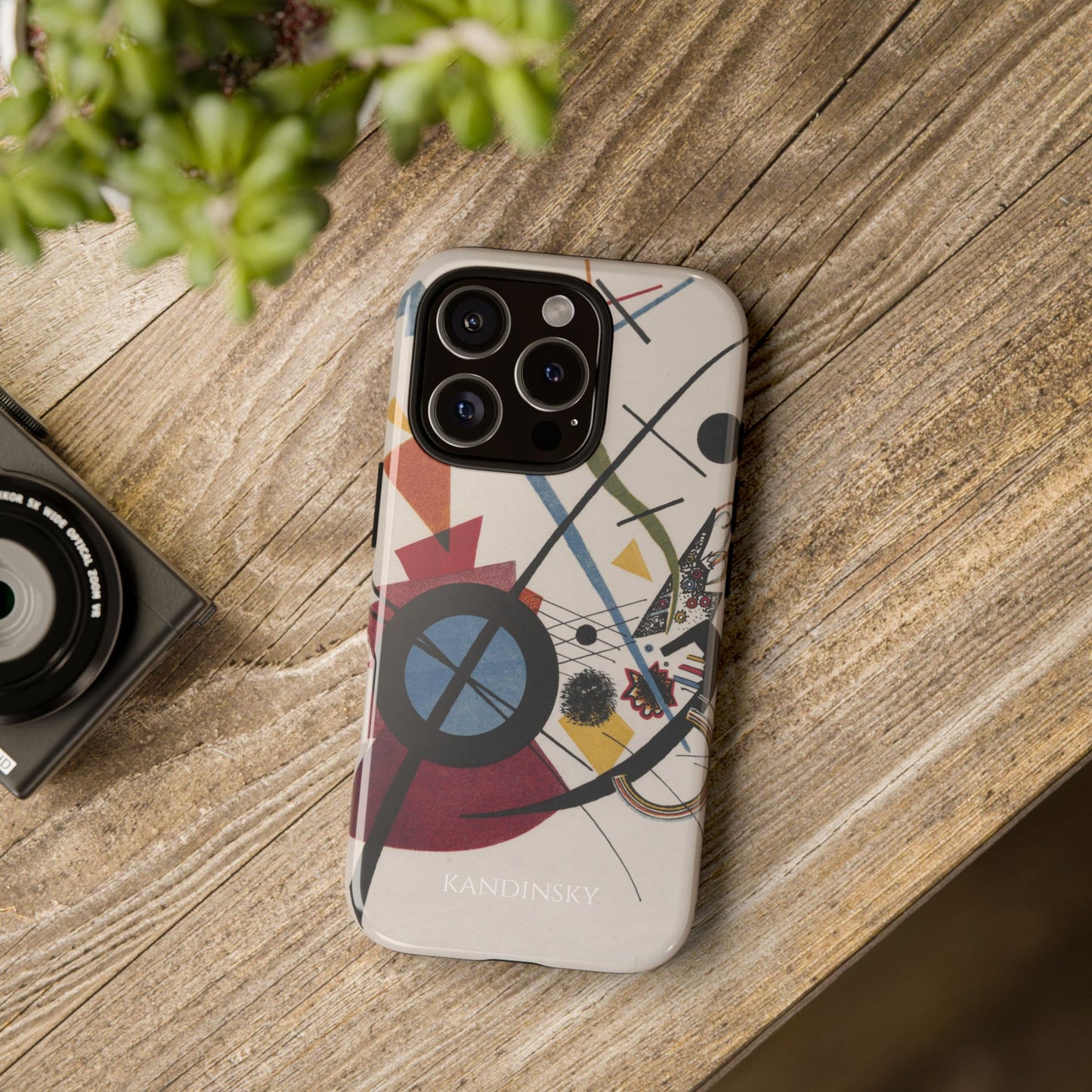 Tough Phone Case for iPhone, Samsung and Google Pixel - Kandinsky, Violett (1923)