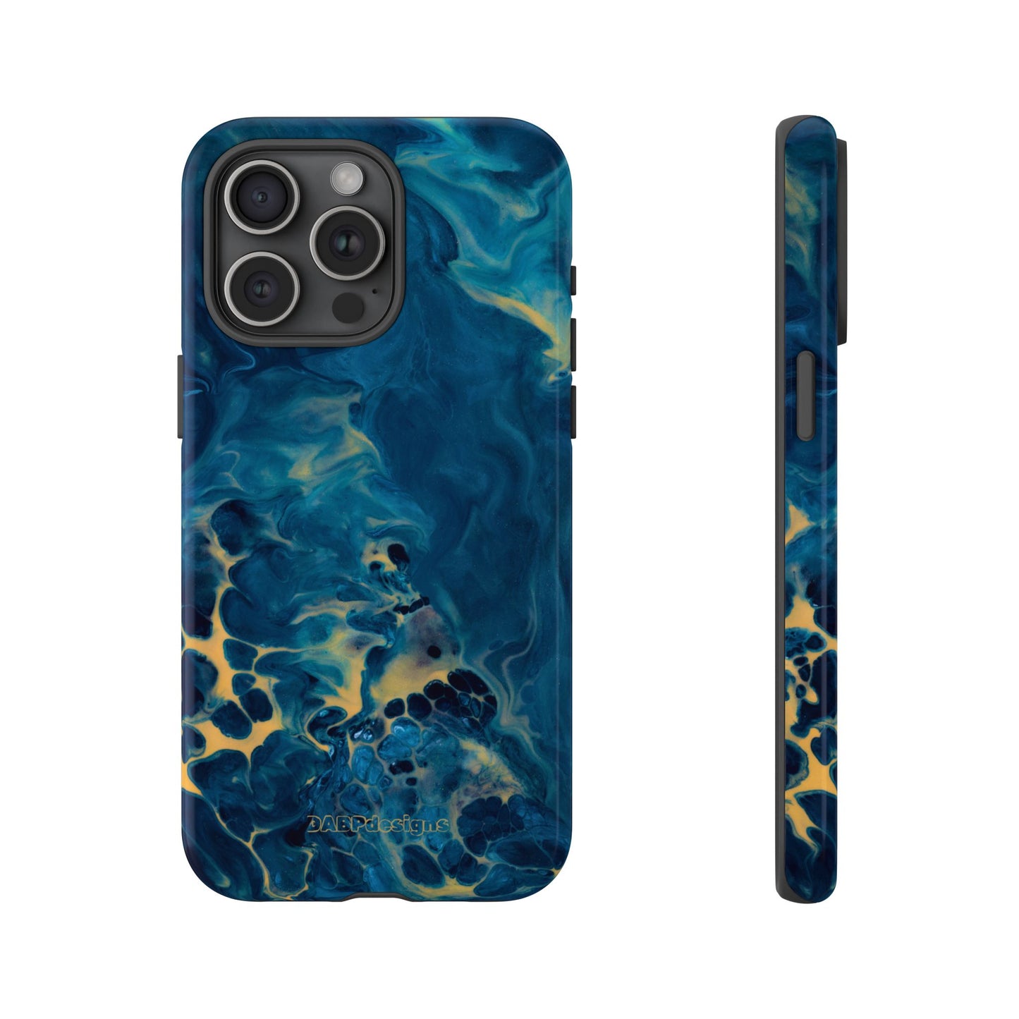 Tough Phone Case for iPhone, Samsung and Google Pixel - DABPdesigns Acrylic Abstract Design (v3)