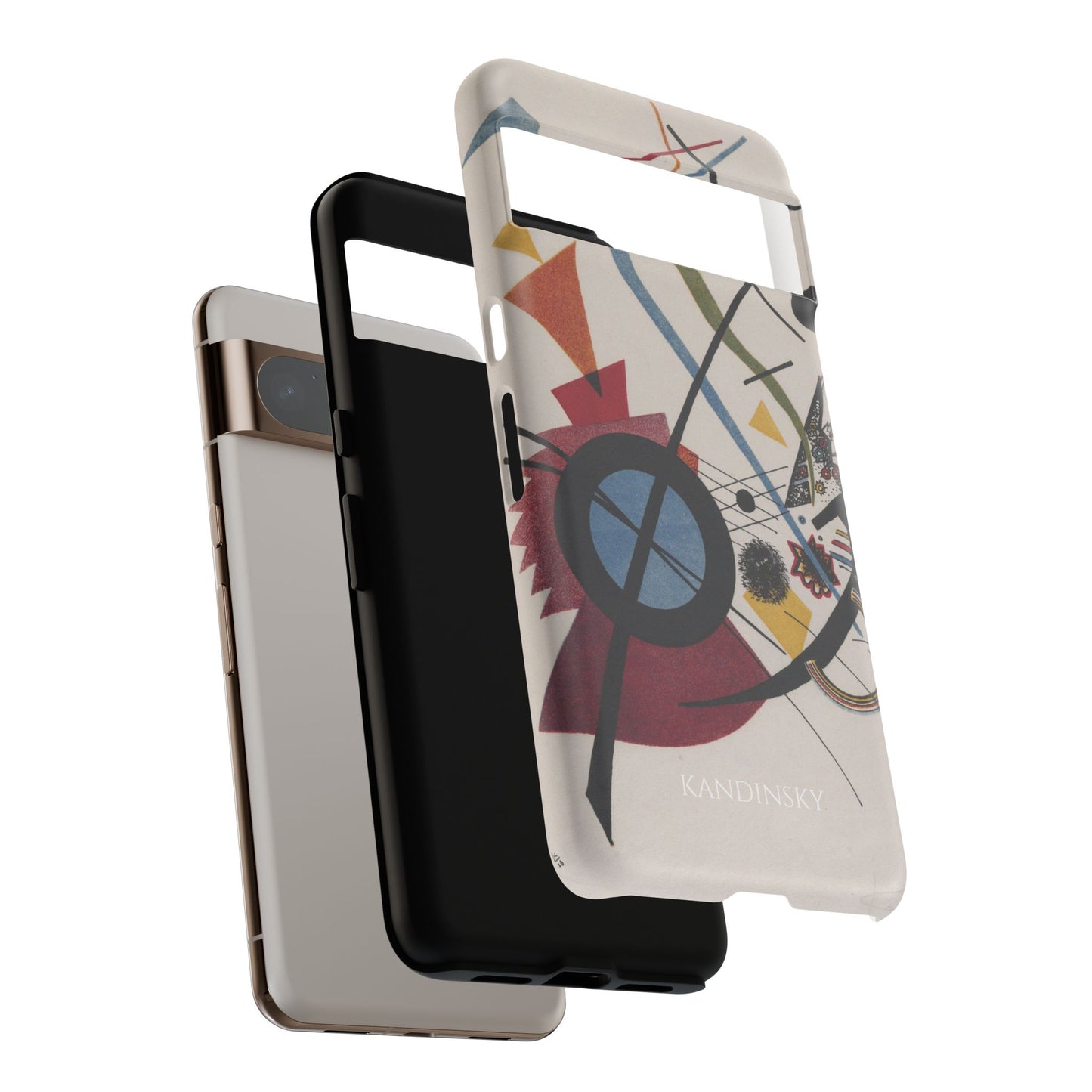 Tough Phone Case for iPhone, Samsung and Google Pixel - Kandinsky, Violett (1923)