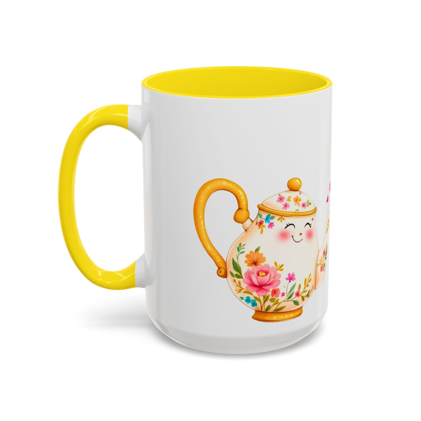 You're My Perfect Blend - Floral Accent Ceramic Mug (11oz, 15oz)