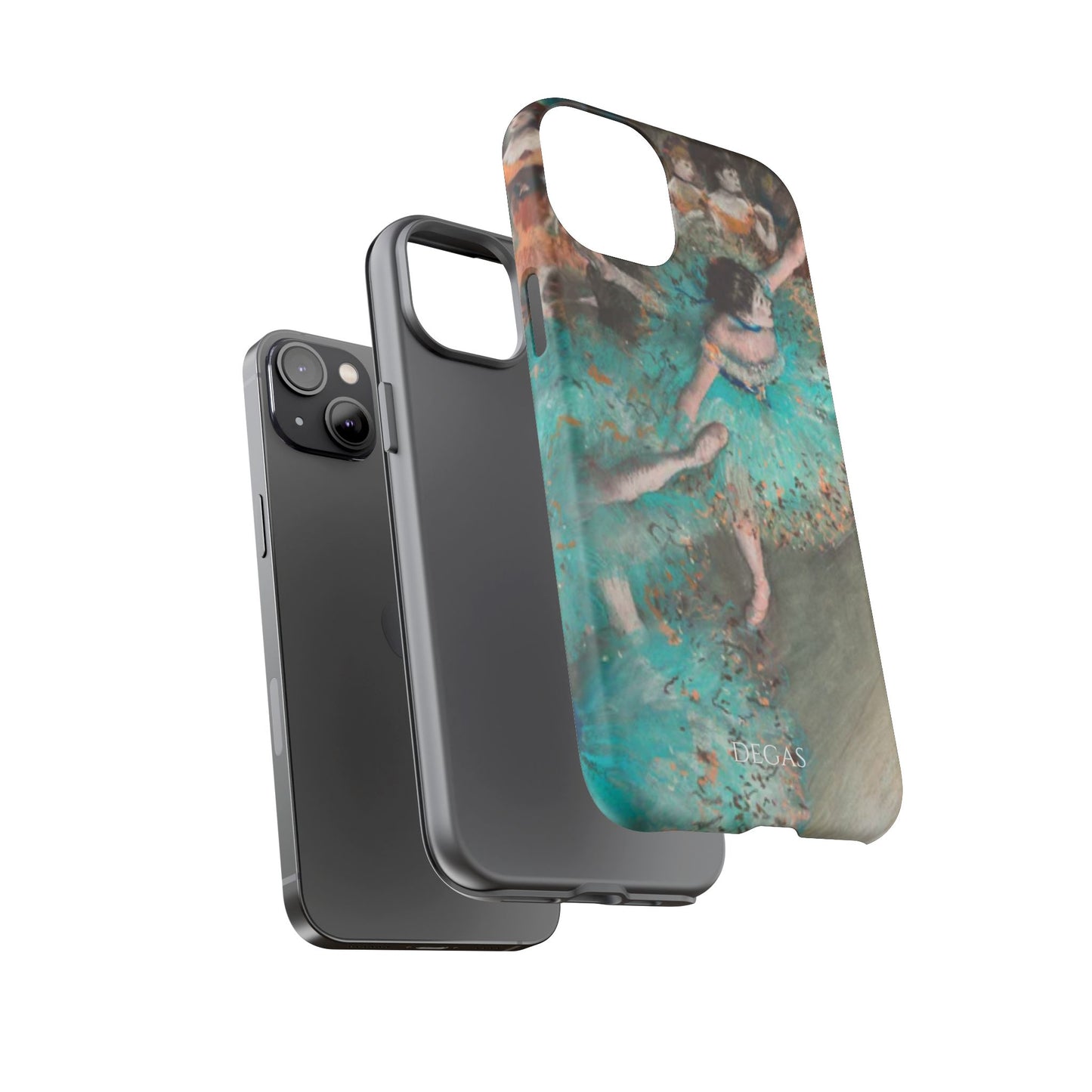 Tough Phone Case for iPhone, Samsung and Google Pixel - Degas, The Green Dancer (1877-79)