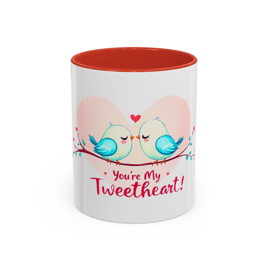 You're My Tweetheart - Love Birds Valentine's Day Mug (11oz, 15oz)