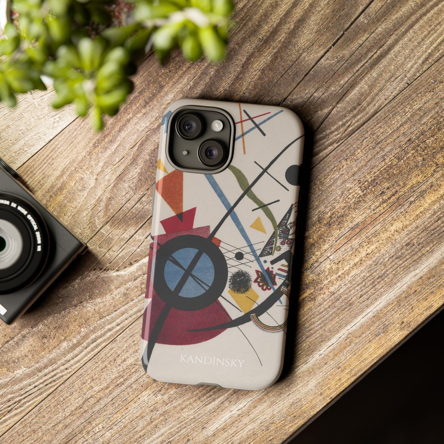 Tough Phone Case for iPhone, Samsung and Google Pixel - Kandinsky, Violett (1923)