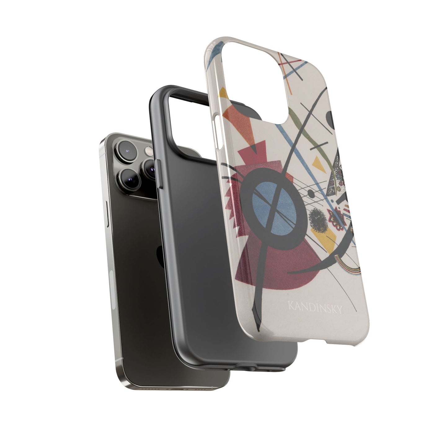 Tough Phone Case for iPhone, Samsung and Google Pixel - Kandinsky, Violett (1923)