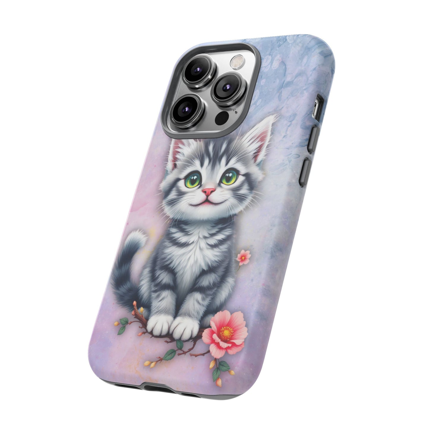 Tough Phone Case for iPhone, Samsung and Google Pixel - Dem Putty Tat Series (v1)