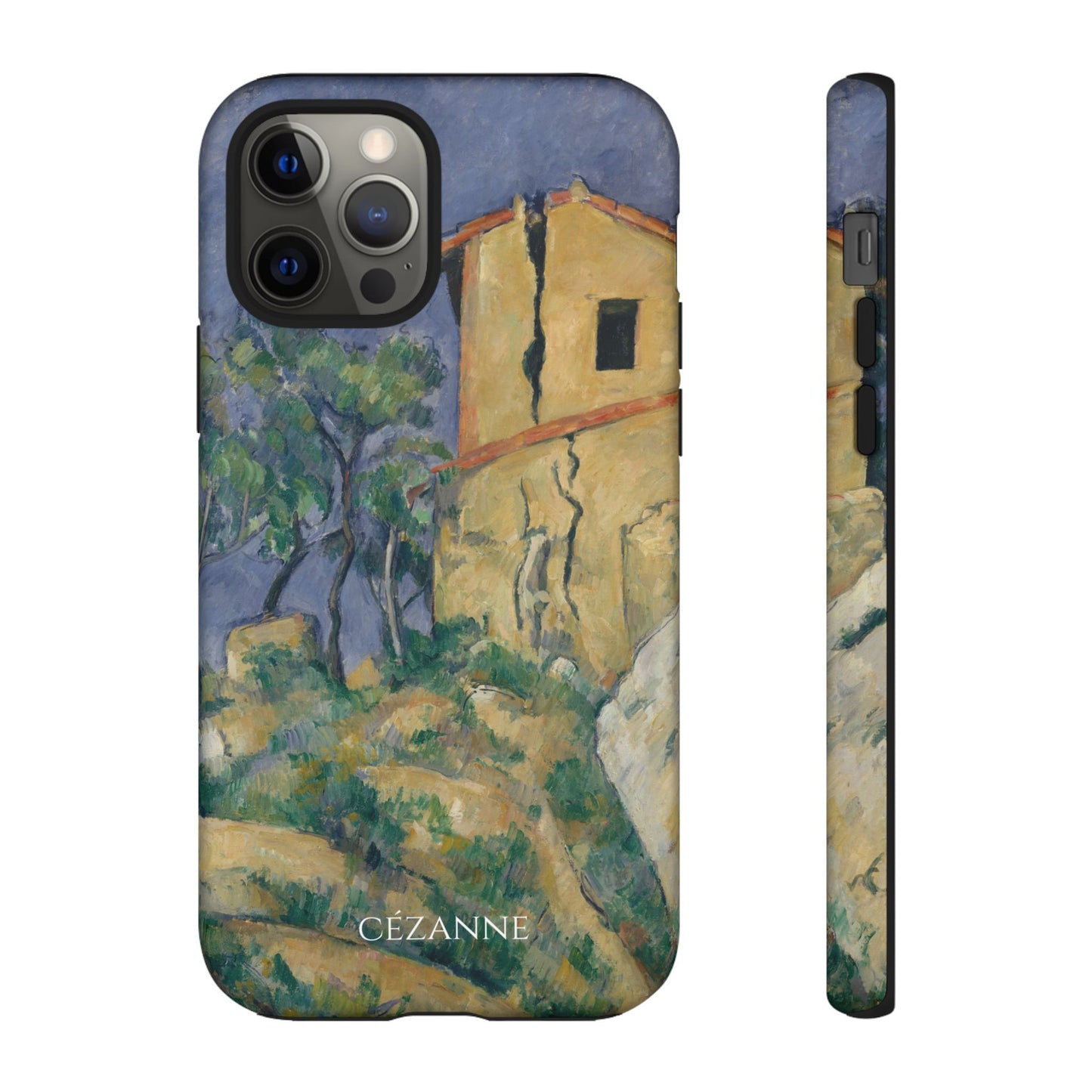 Tough Phone Case for iPhone, Samsung and Google Pixel - Cézanne, House with the Cracked Walls (1892-94)