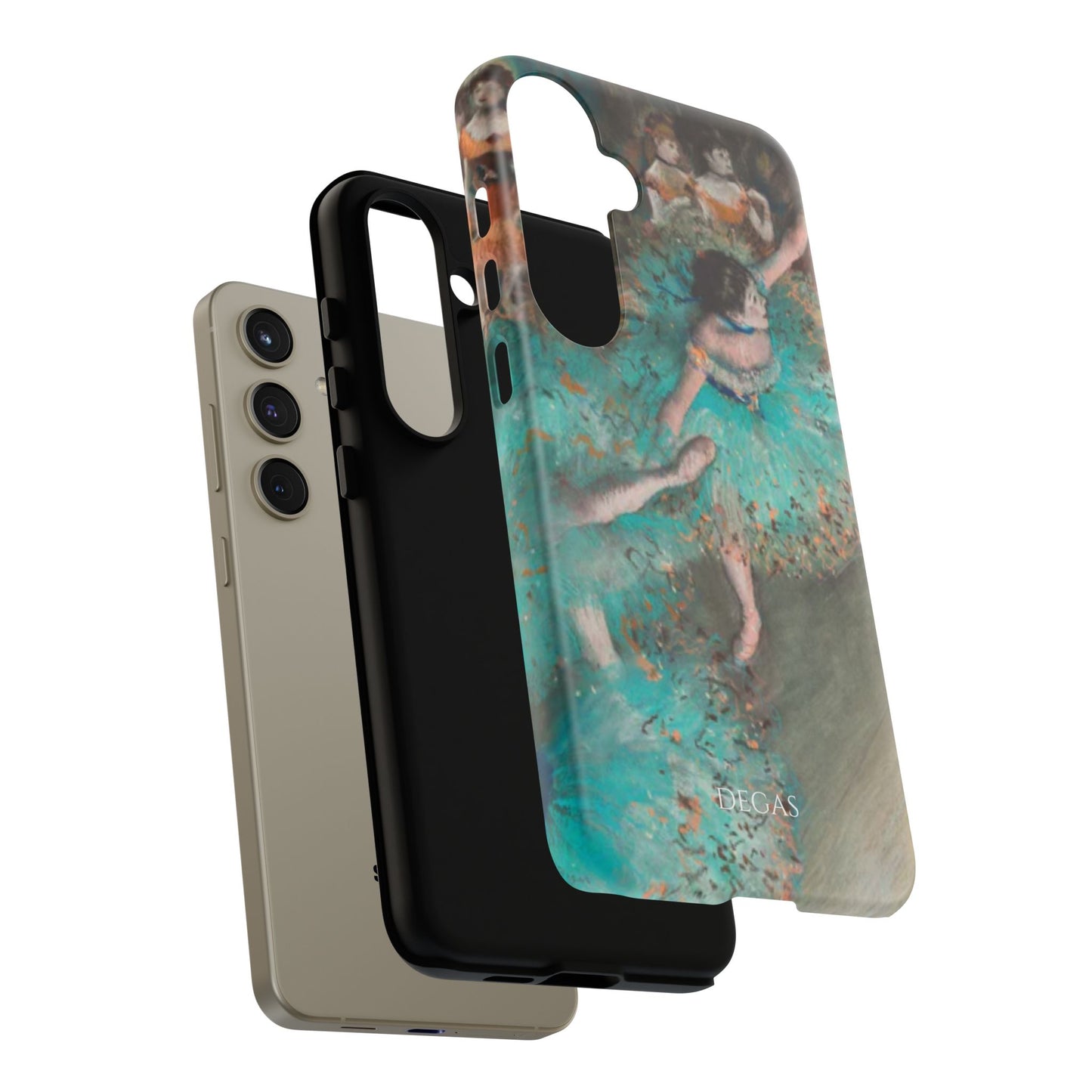 Tough Phone Case for iPhone, Samsung and Google Pixel - Degas, The Green Dancer (1877-79)