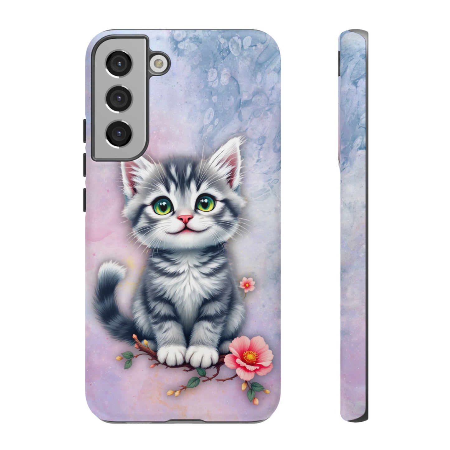 Tough Phone Case for iPhone, Samsung and Google Pixel - Dem Putty Tat Series (v1)