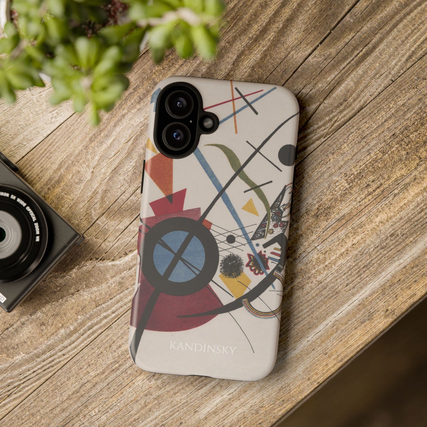 Tough Phone Case for iPhone, Samsung and Google Pixel - Kandinsky, Violett (1923)