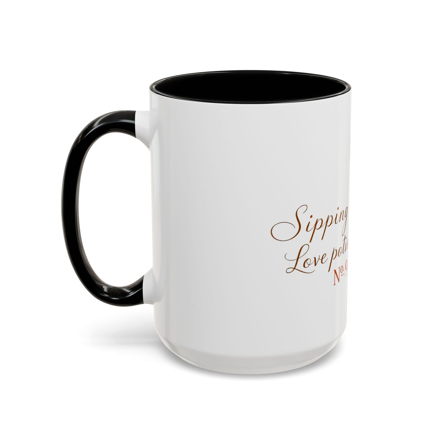 Sipping Love Potion No. 9 - Elegant Valentine Mug (11oz, 15oz)